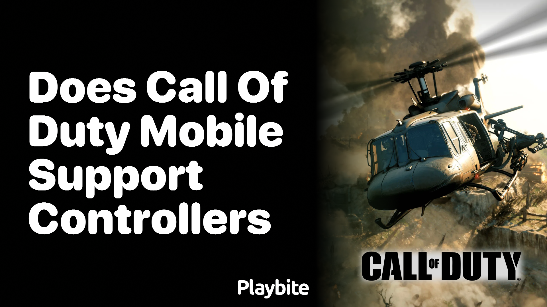 Does Call of Duty Mobile Support Controllers?