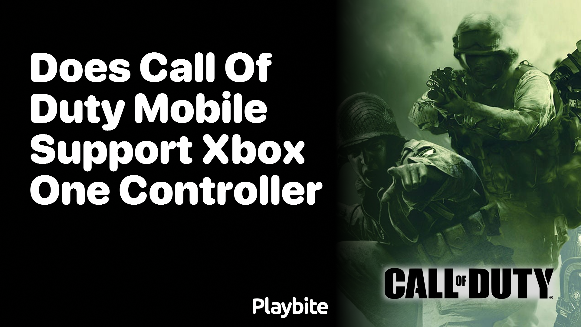 Does Call of Duty Mobile Support Xbox One Controller?