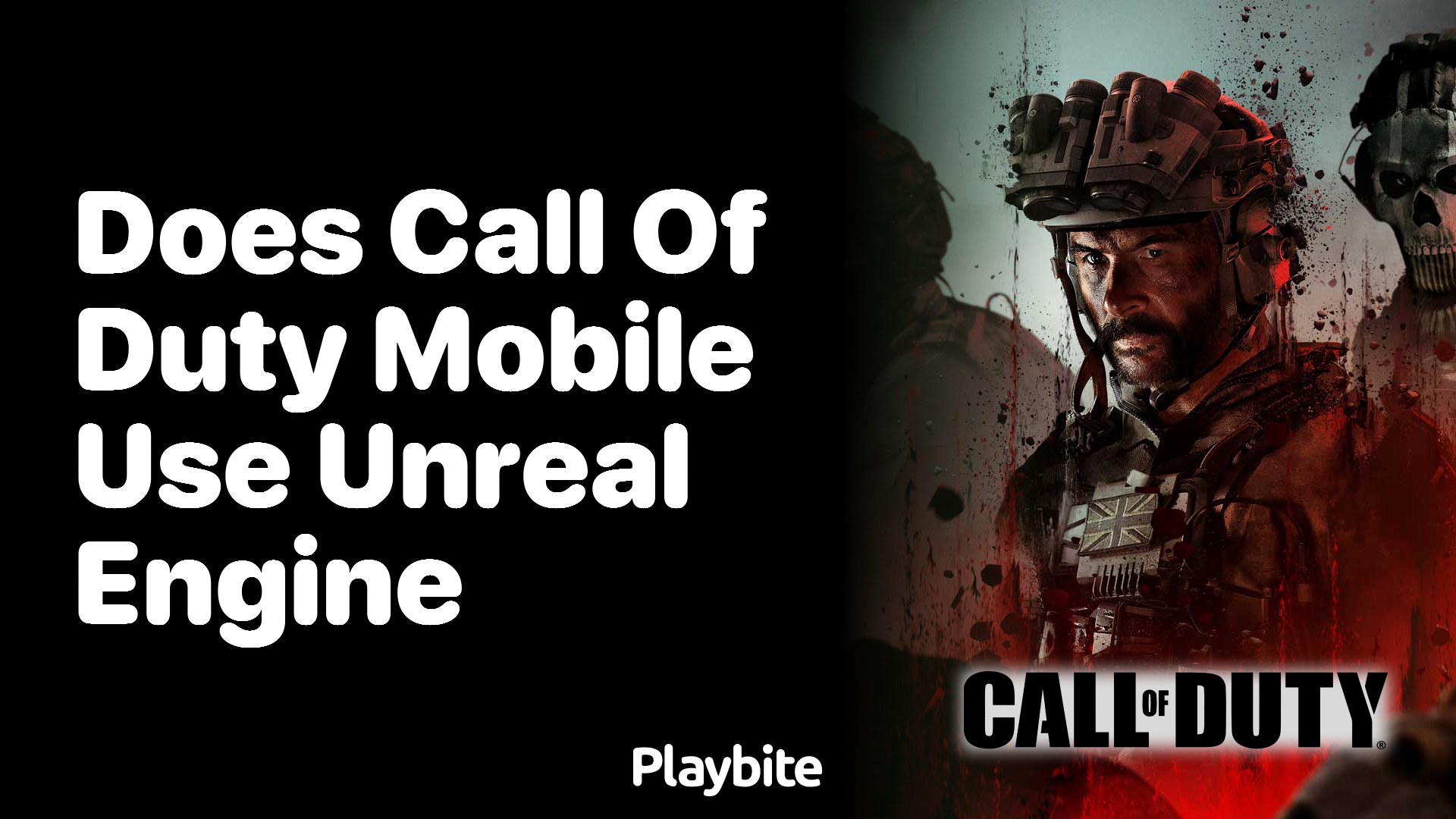 Does Call of Duty Mobile Use Unreal Engine?