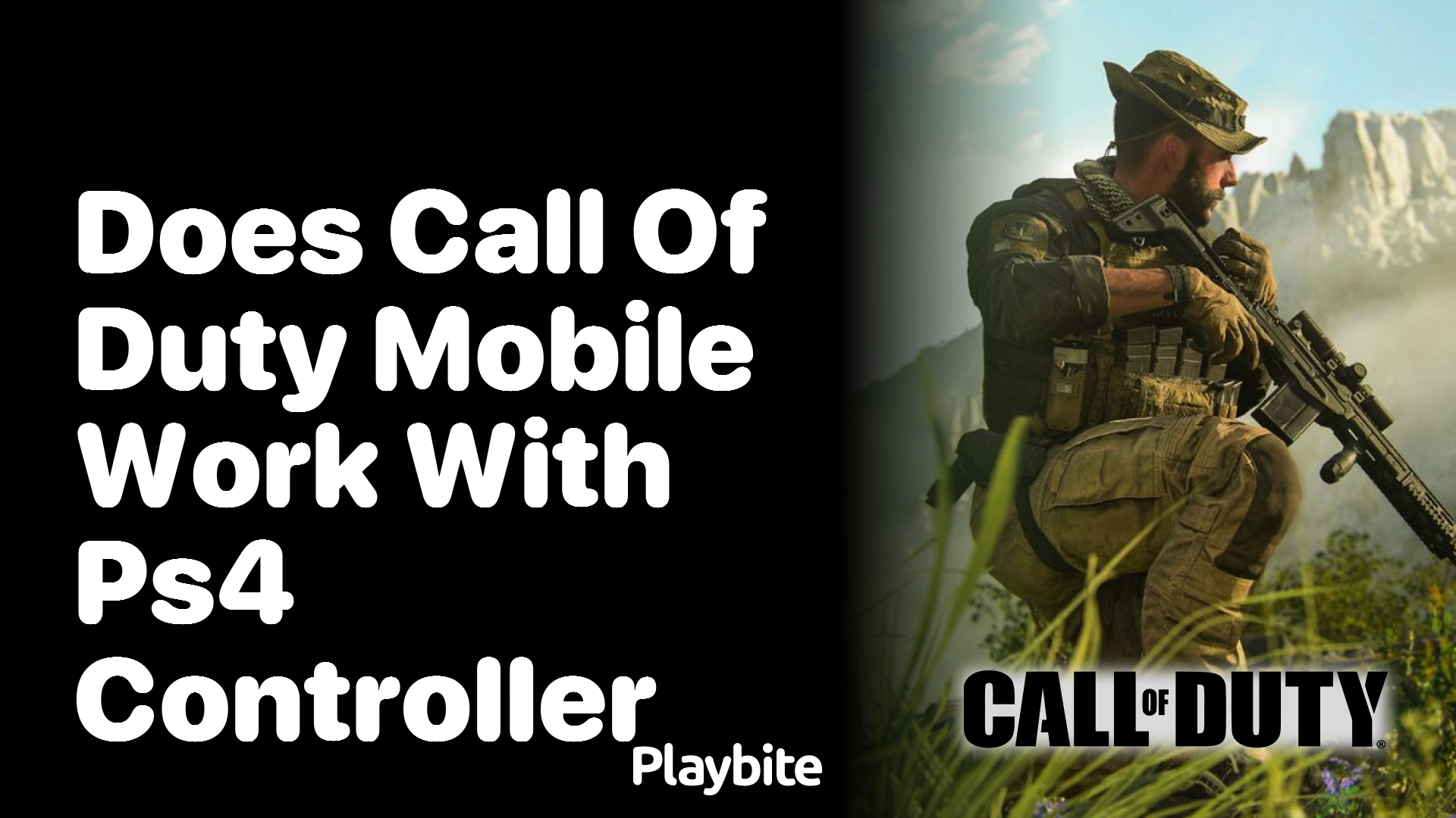 Does Call of Duty Mobile Work with a PS4 Controller?