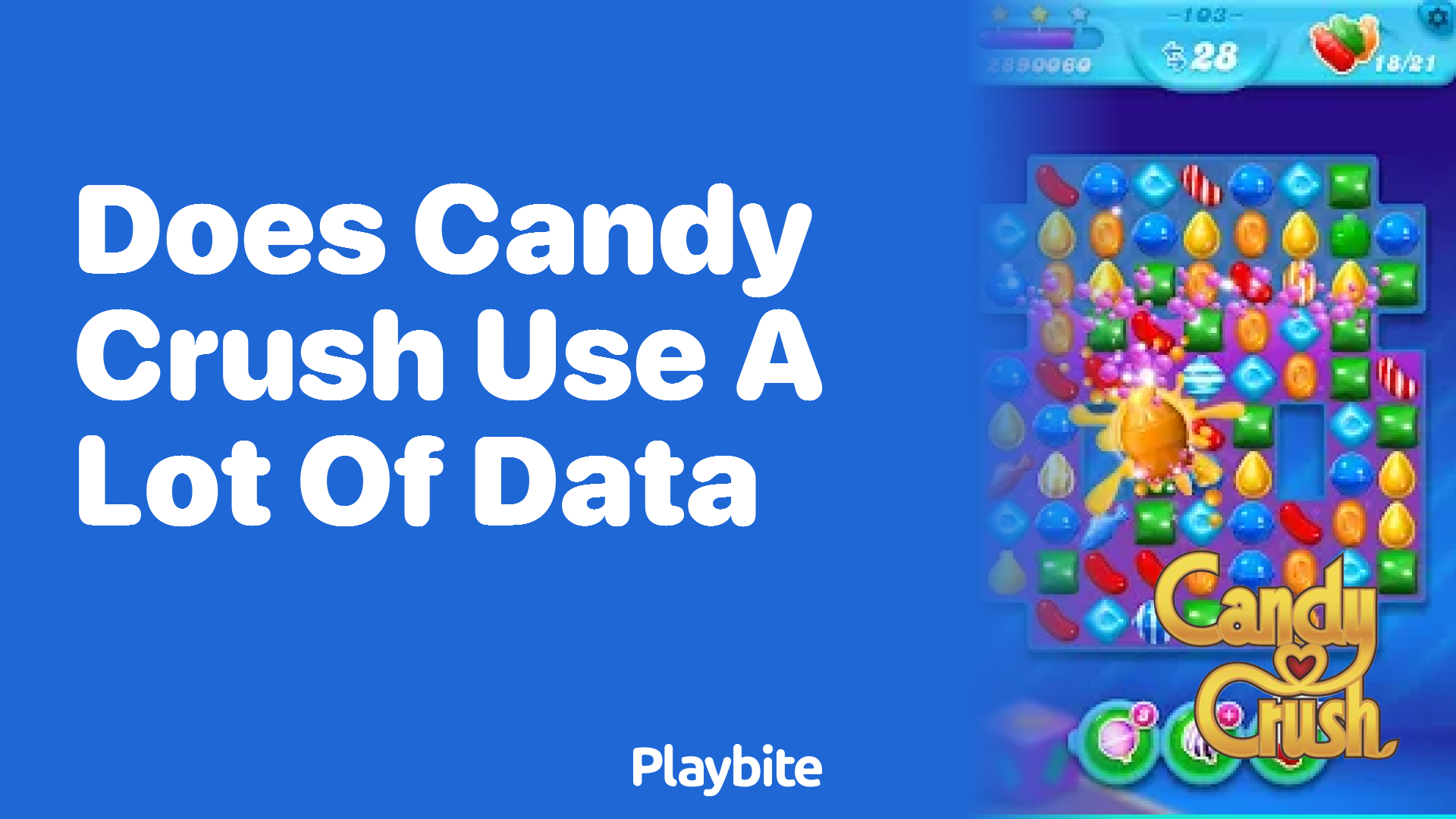 Does Candy Crush Use a Lot of Data?