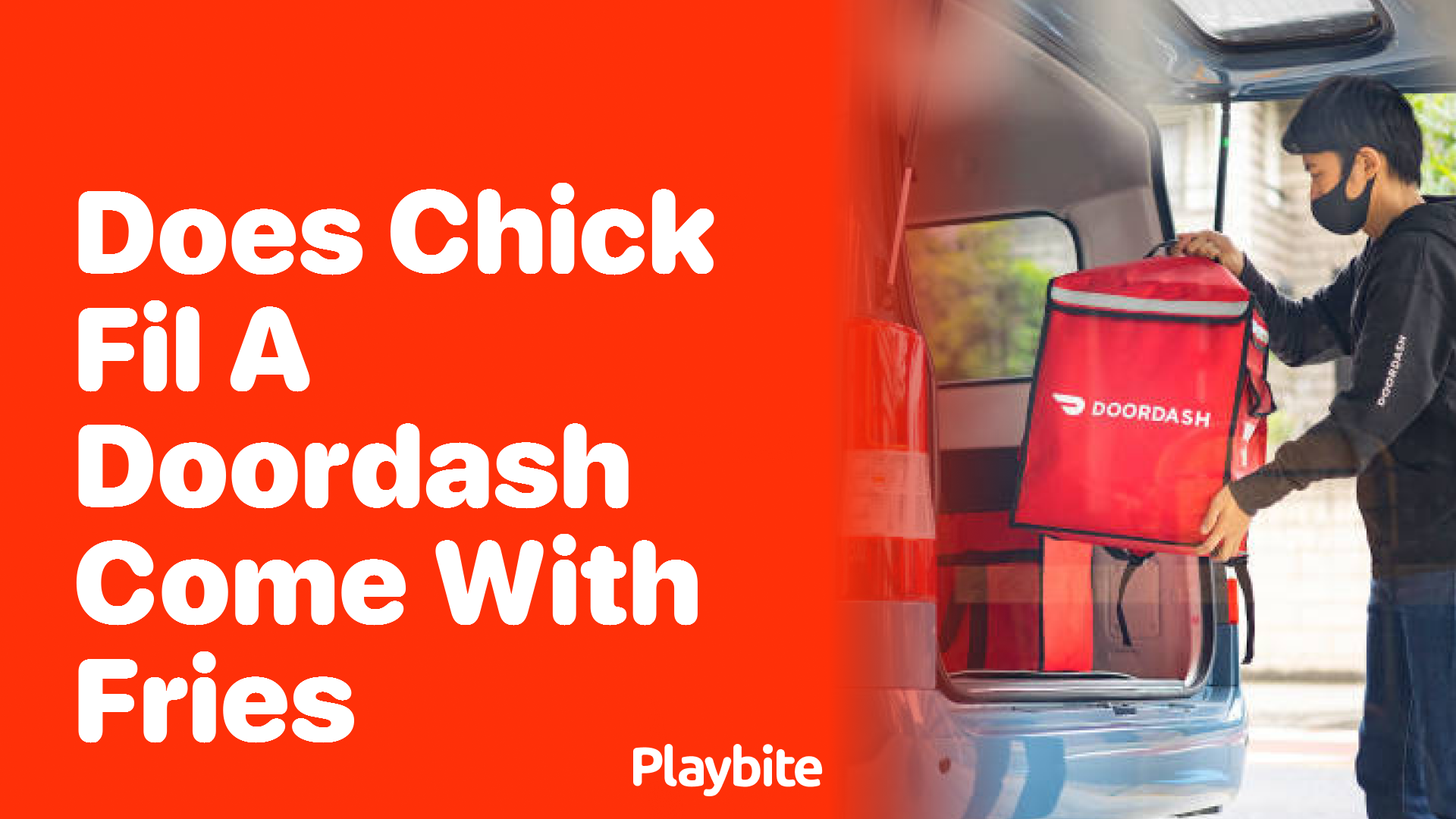 Does Chick-fil-A DoorDash Come With Fries?