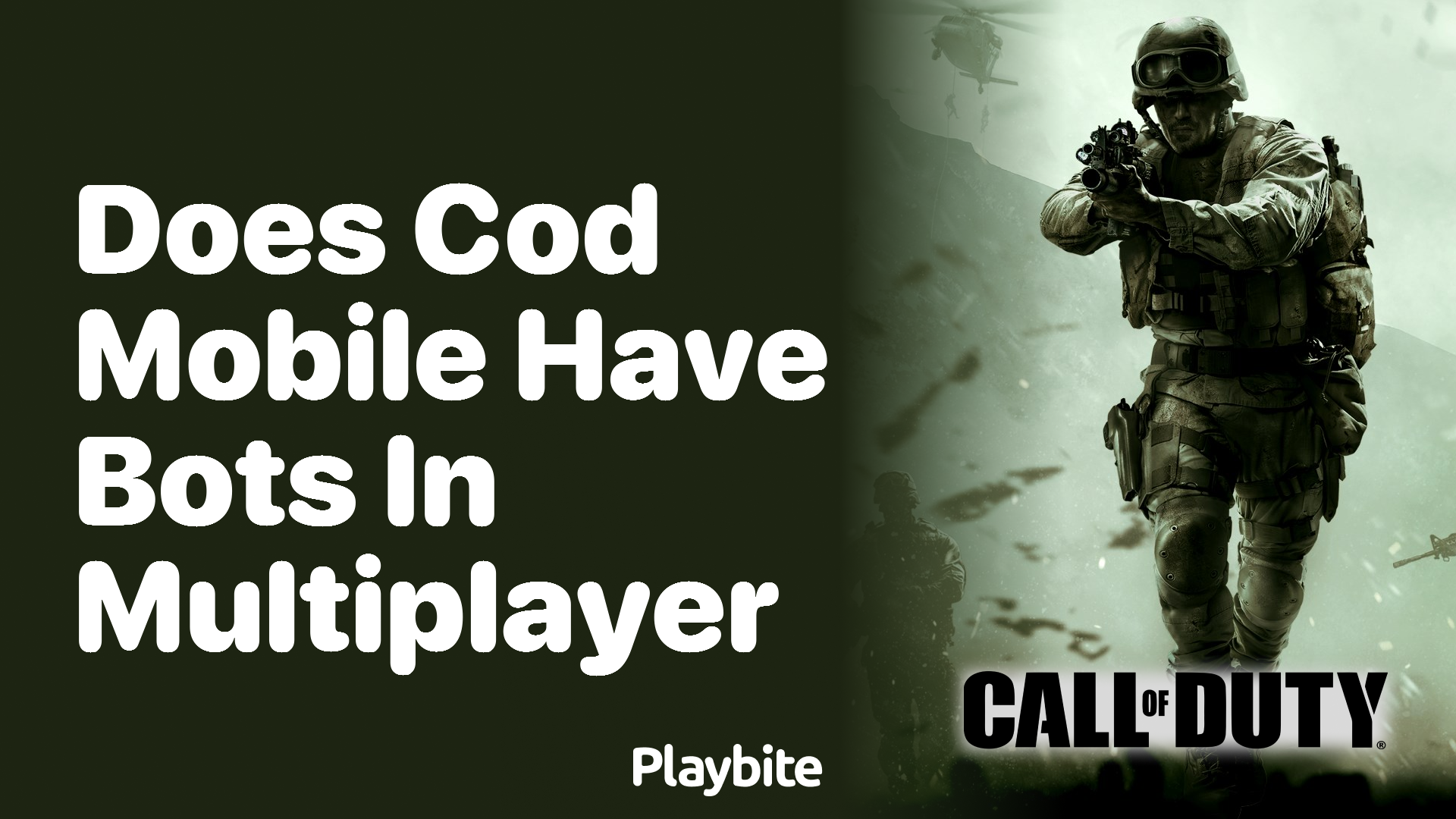 Does COD Mobile Include Bots in Multiplayer Games? - Playbite