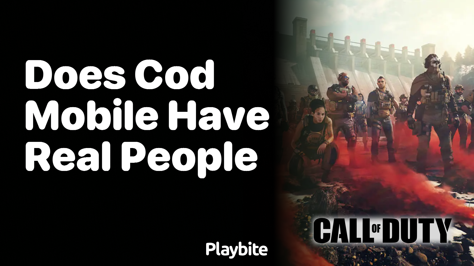 Does COD Mobile Have Real People Playing?