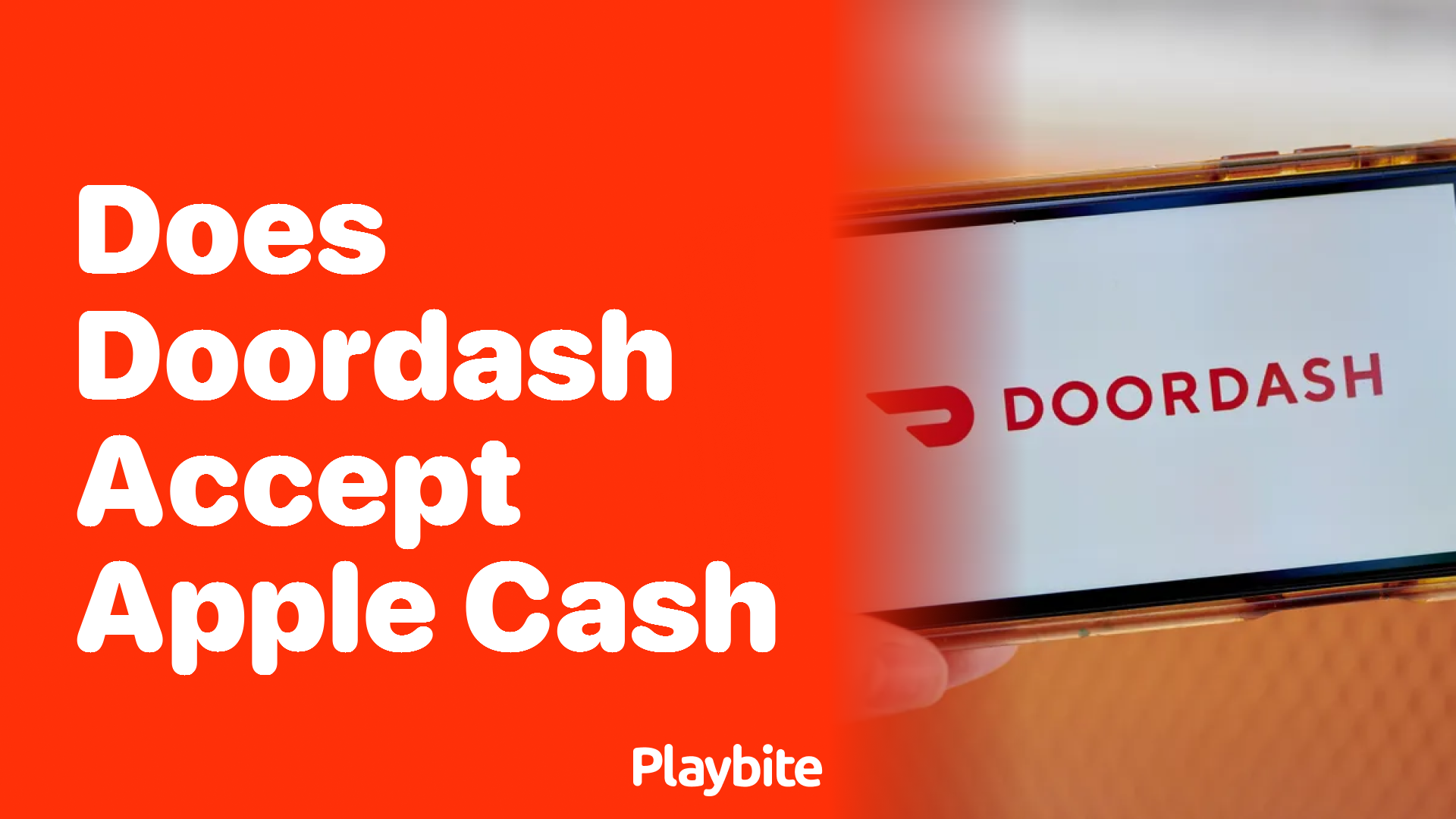 Does DoorDash Accept Apple Cash?