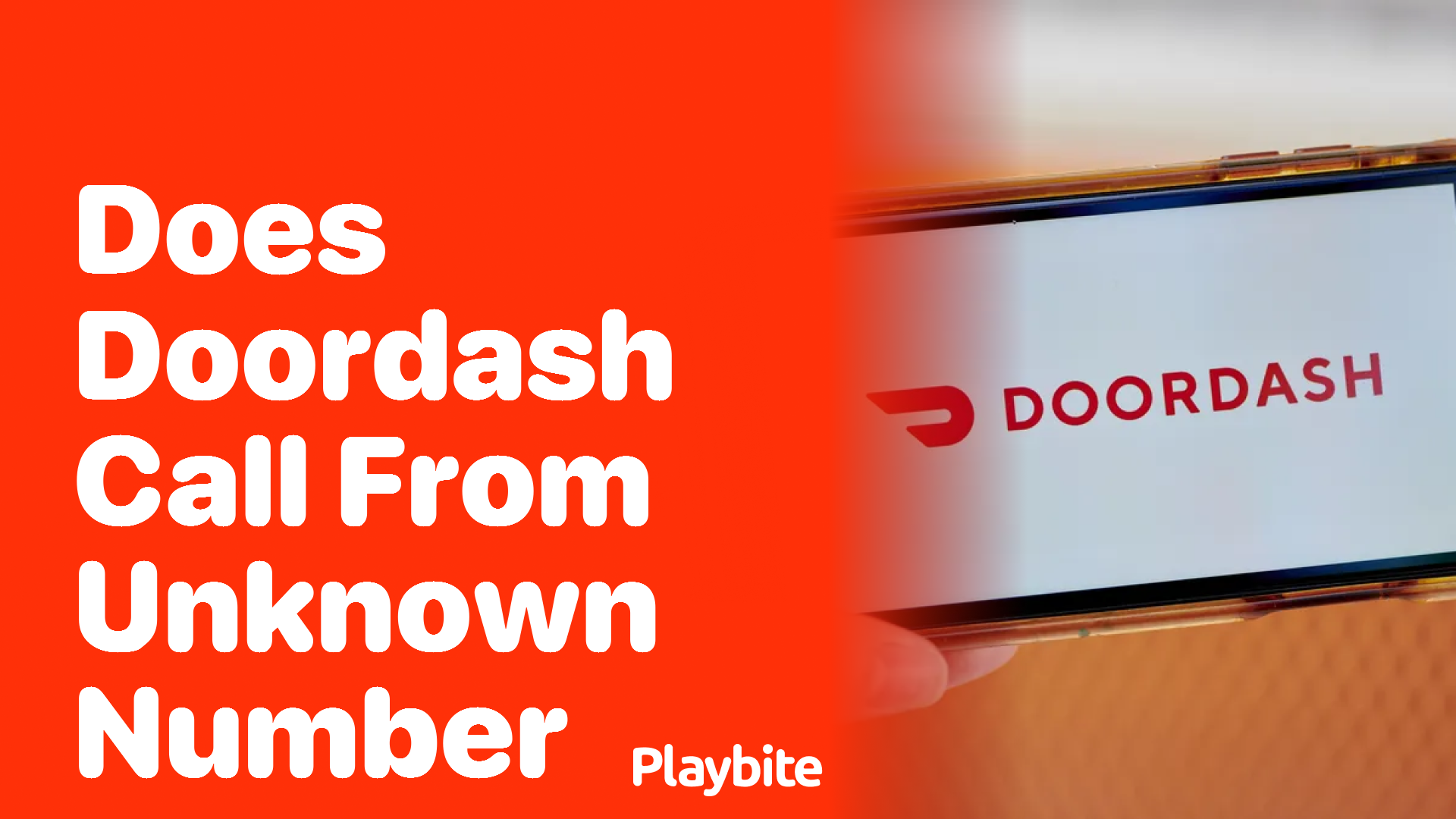 Does DoorDash Call from An Unknown Number? Find Out Here!