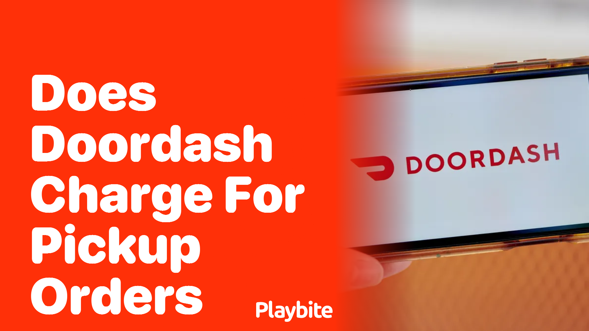 Does DoorDash Charge for Pickup Orders?