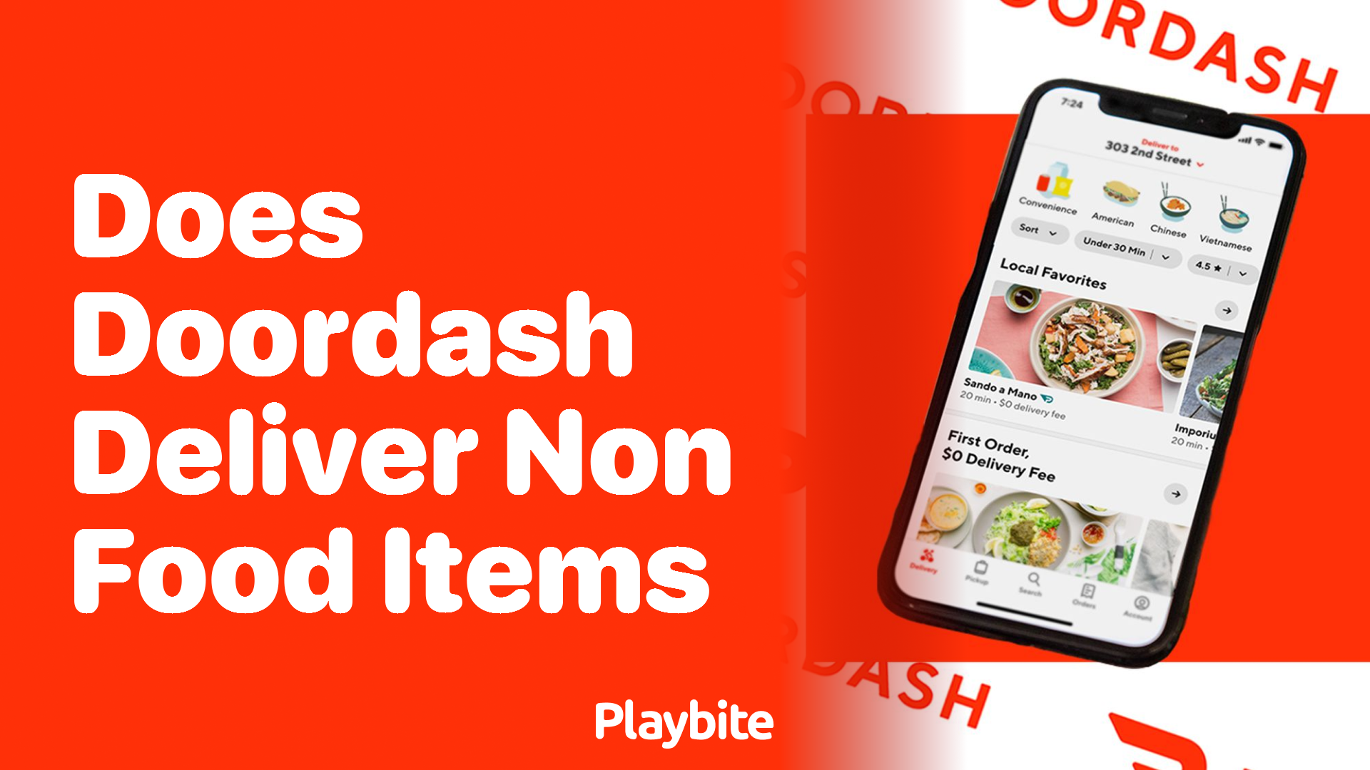 Does DoorDash Deliver Non-Food Items?