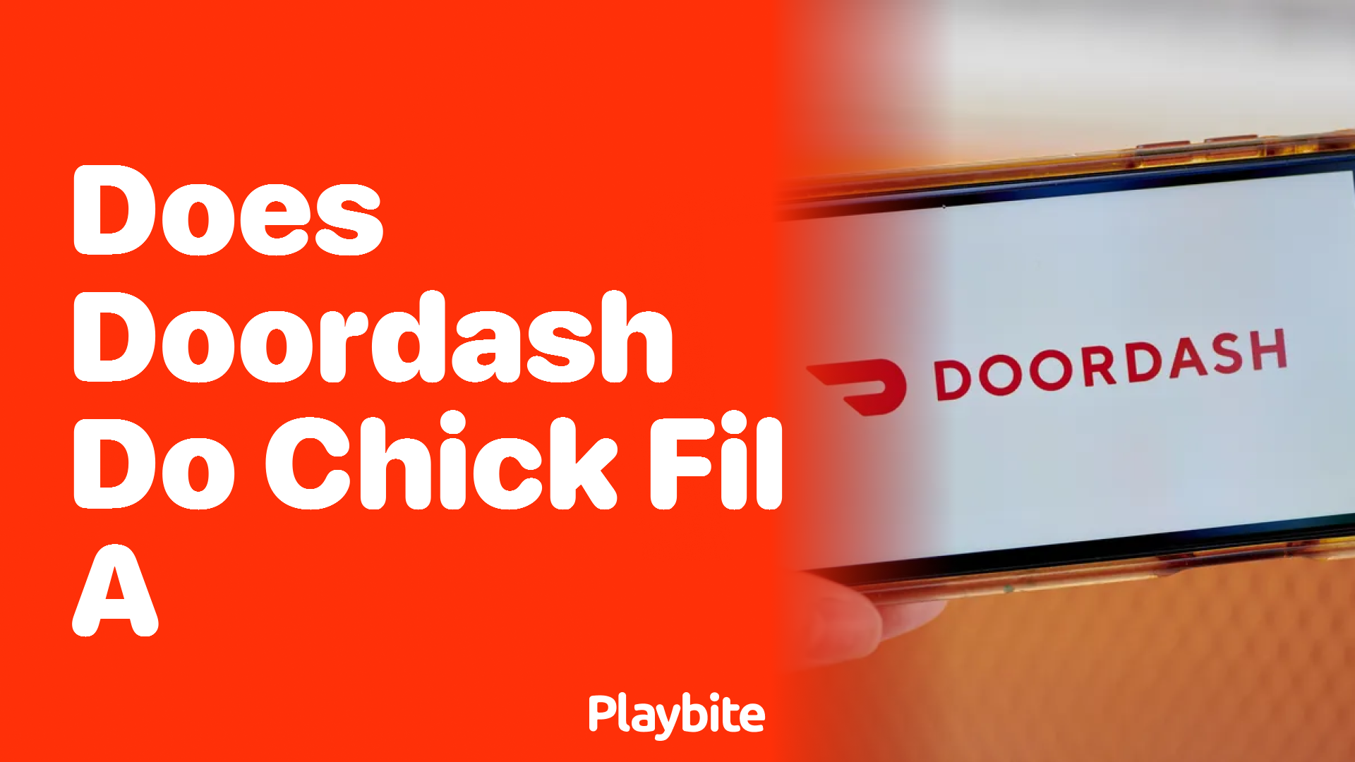 Does DoorDash Deliver Chick-fil-A Orders?