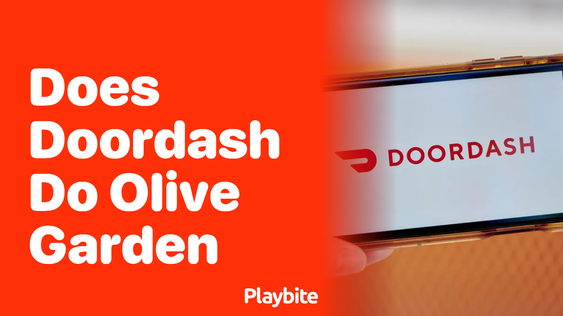 Does DoorDash Deliver Olive Garden?