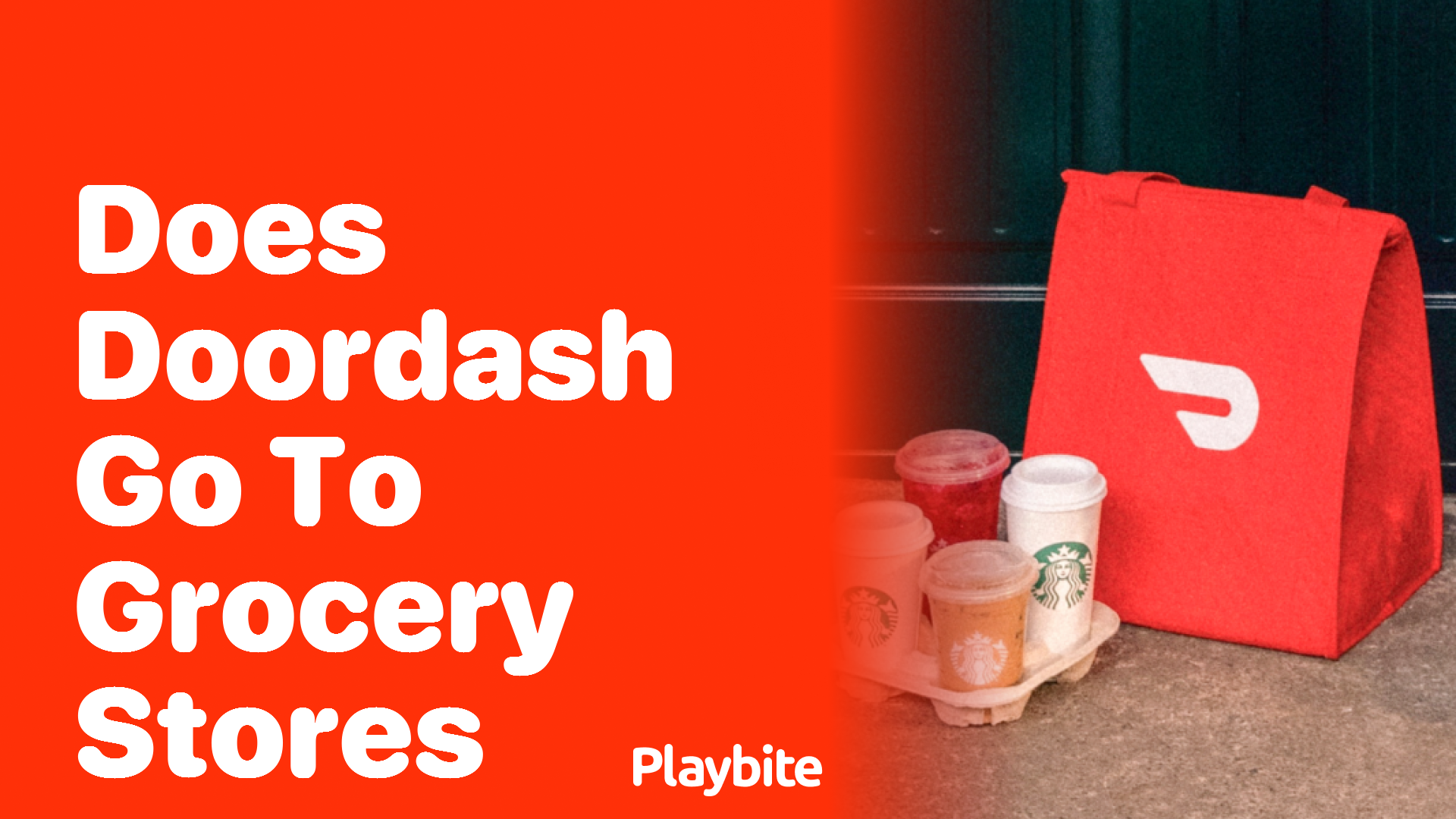 Does DoorDash Deliver From Grocery Stores?