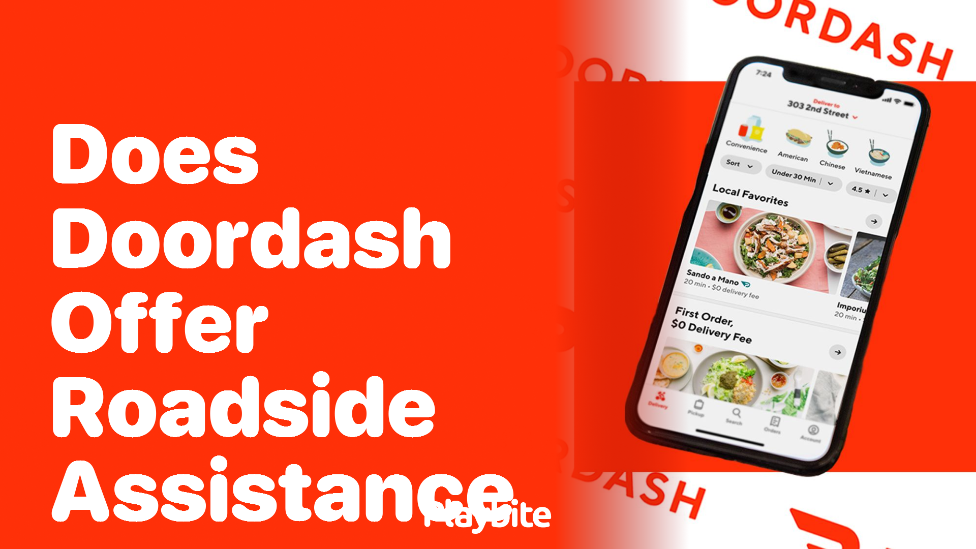 Does DoorDash offer roadside assistance for its drivers?