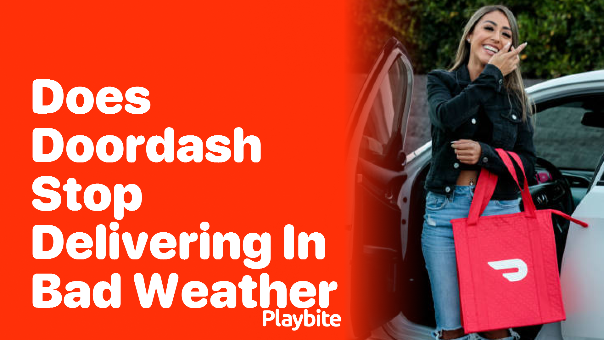 Does DoorDash Stop Delivering in Bad Weather?