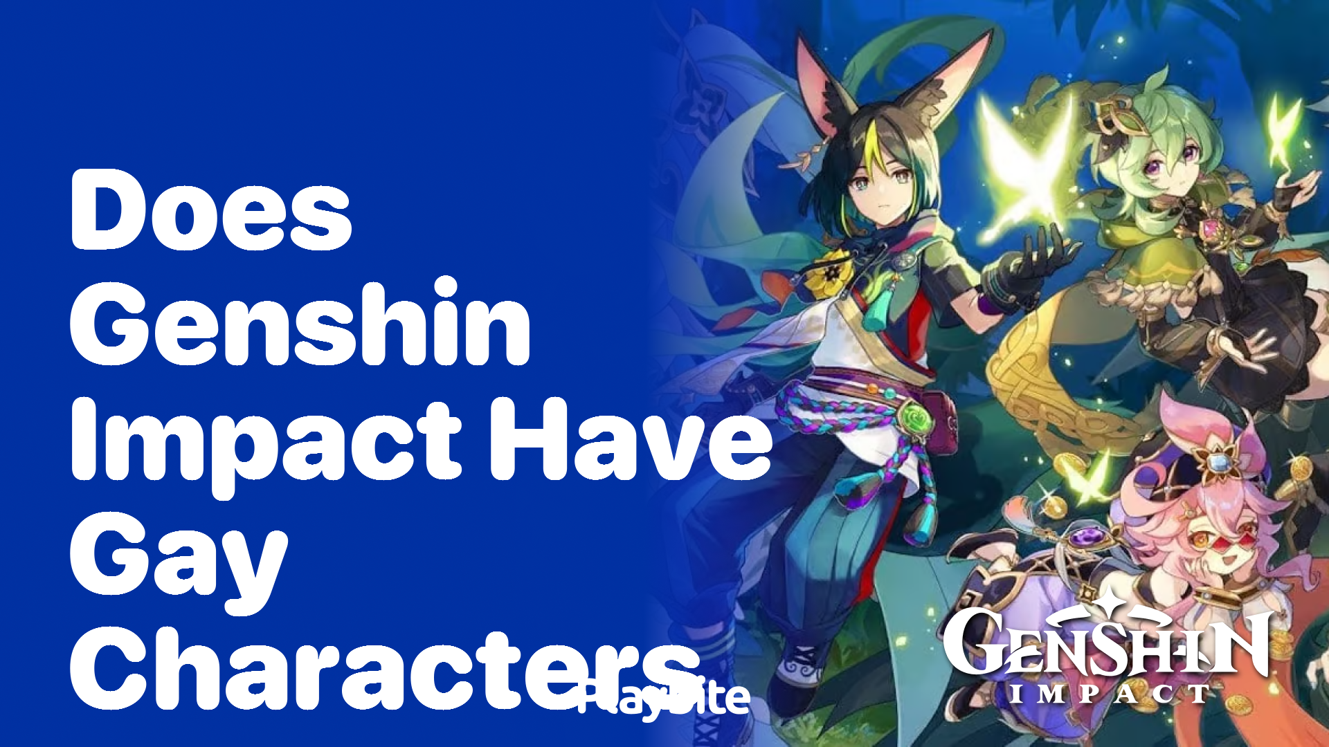 Does Genshin Impact Have Gay Characters? - Playbite