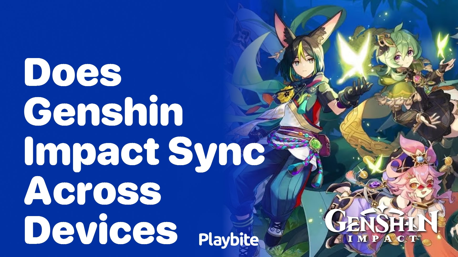 Is Genshin Impact Cross Progression? Let's Find Out! - Playbite