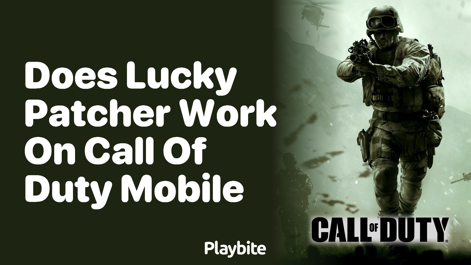 Does Lucky Patcher Work on Call of Duty Mobile?