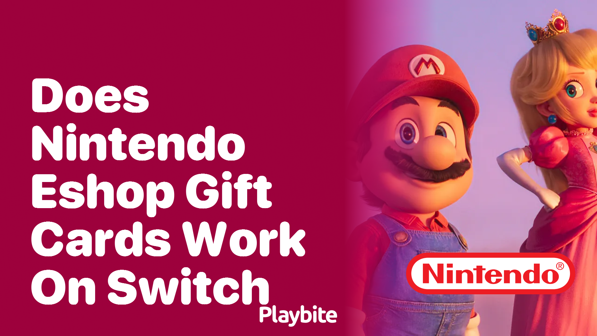 Does Nintendo eShop Gift Cards Work on Switch?