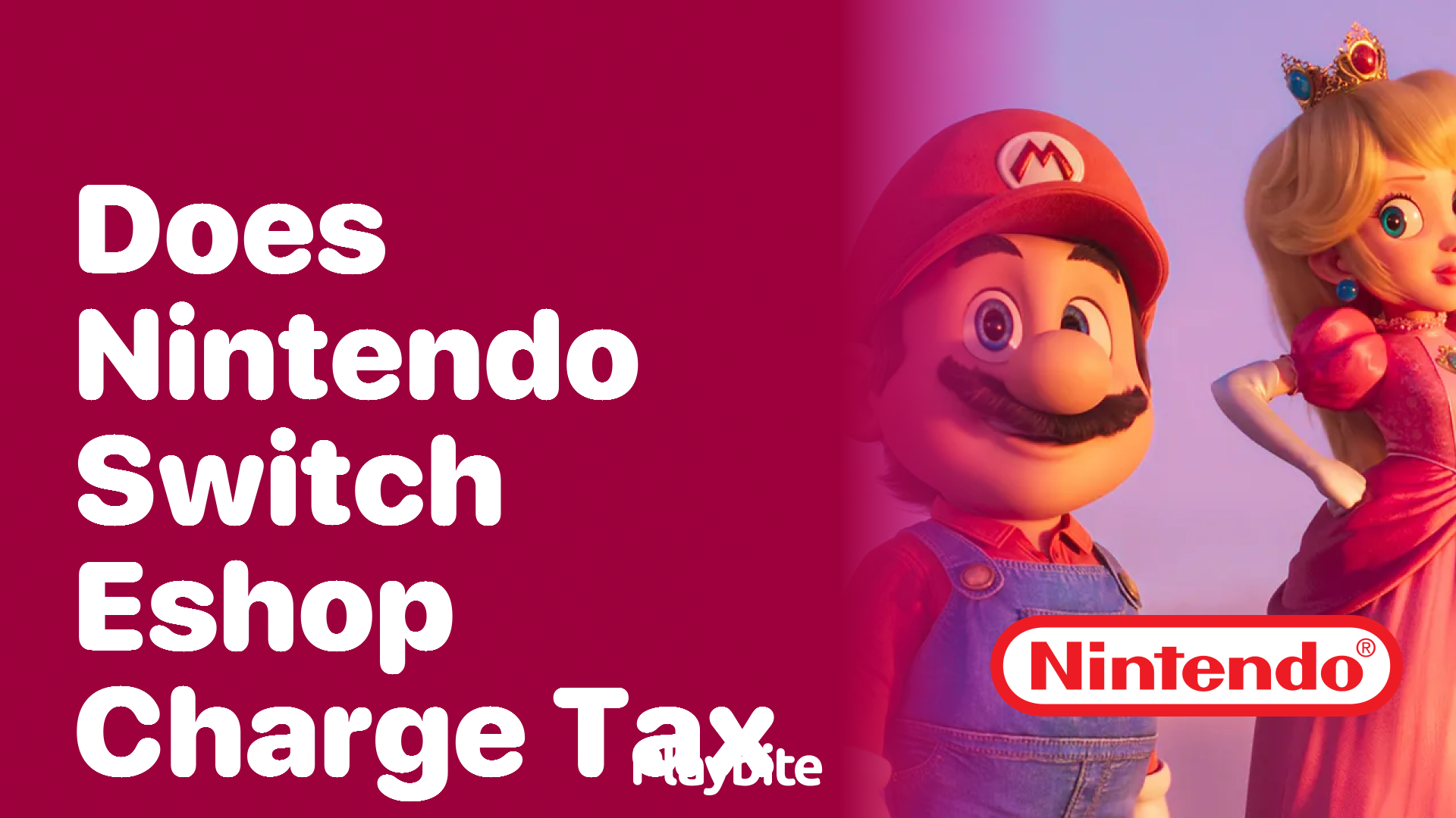 Does the Nintendo Switch eShop Charge Tax?