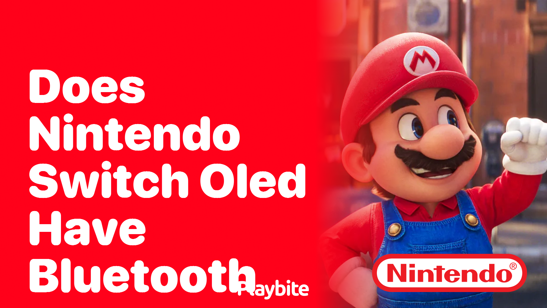 Does the Nintendo Switch OLED Have Bluetooth Playbite