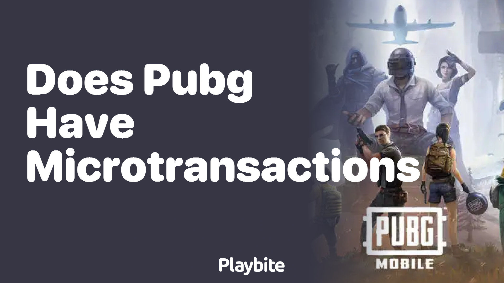 Does PUBG Mobile have microtransactions?