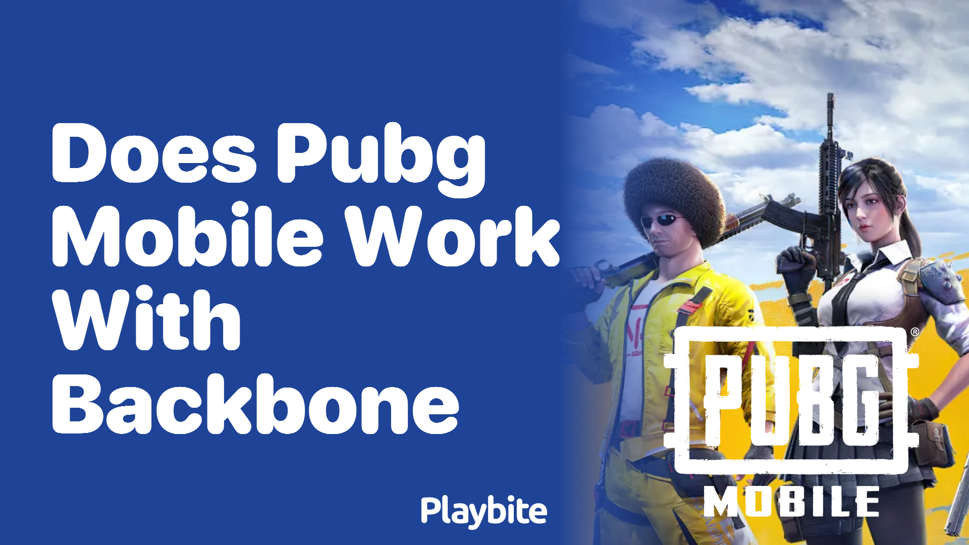 Does PUBG Mobile Work with Backbone?