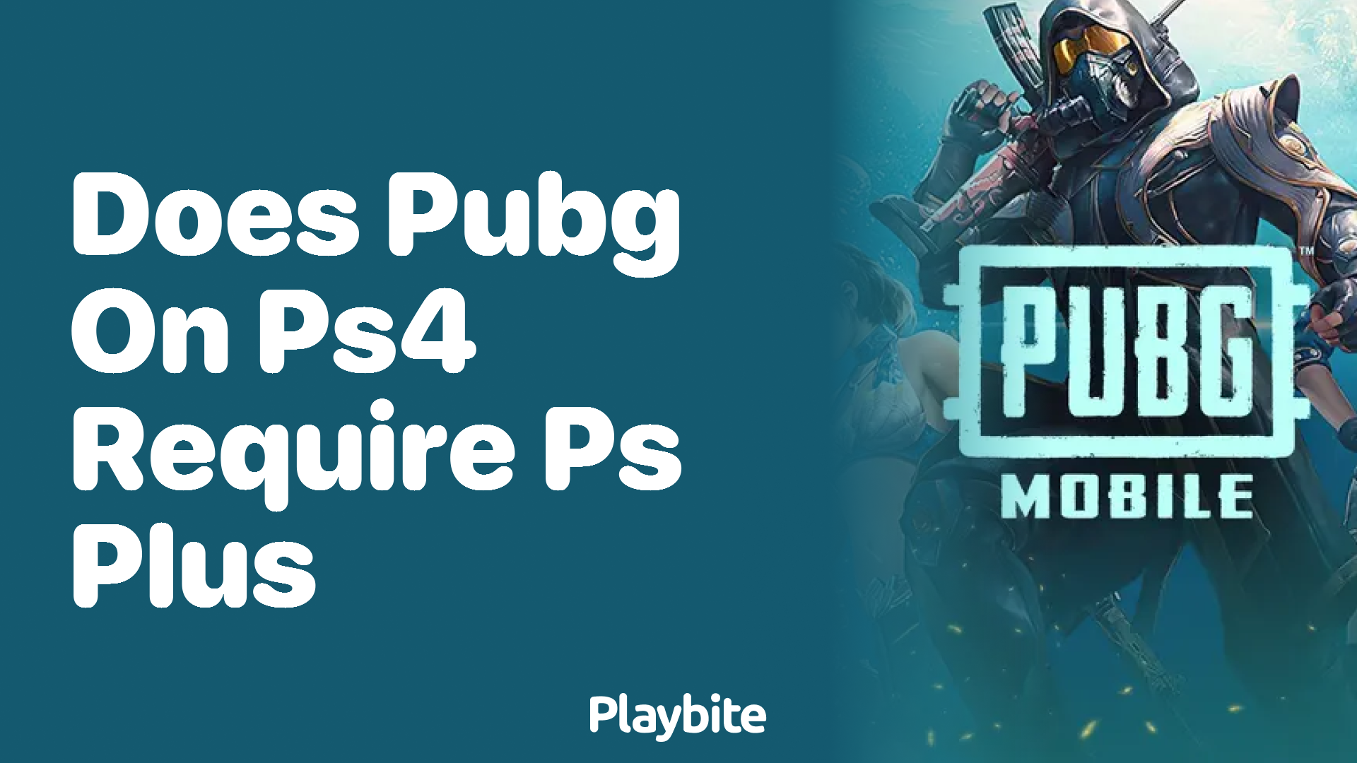 Does PUBG on PS4 Require PS Plus to Play?