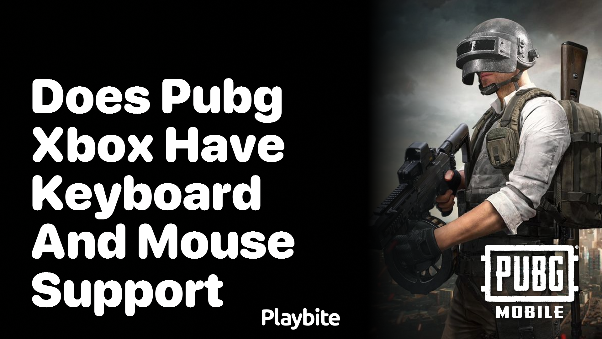 Does PUBG Xbox Have Keyboard and Mouse Support?