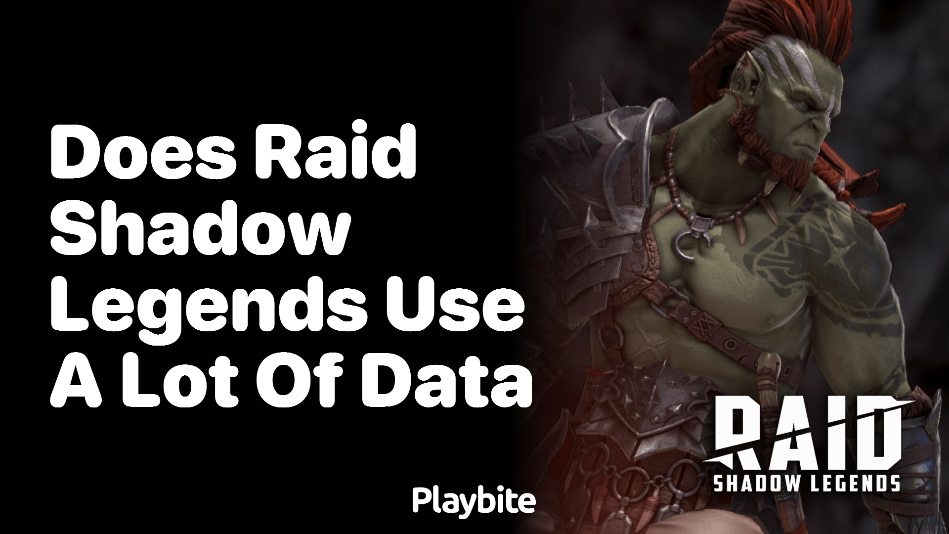 Does Raid Shadow Legends Use a Lot of Data?