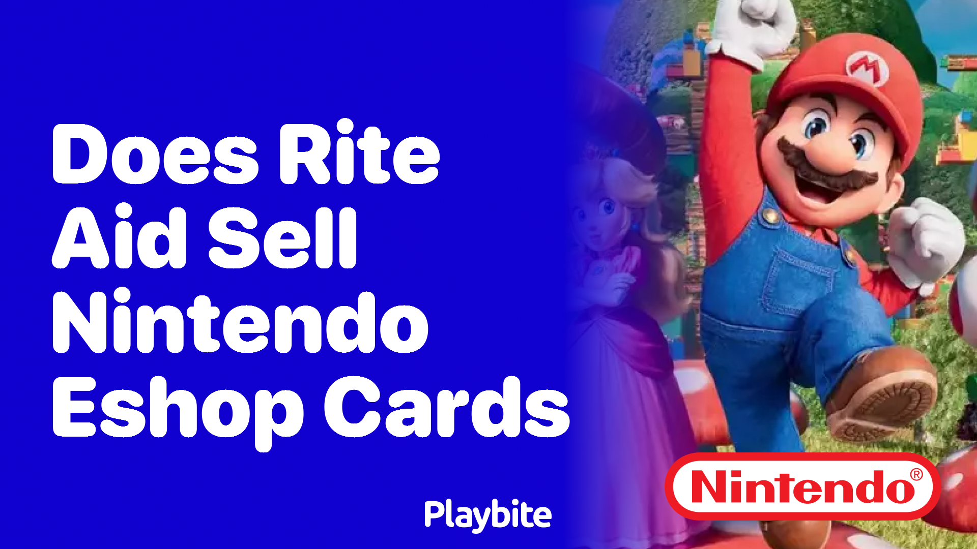 Does Rite Aid Sell Nintendo eShop Cards?