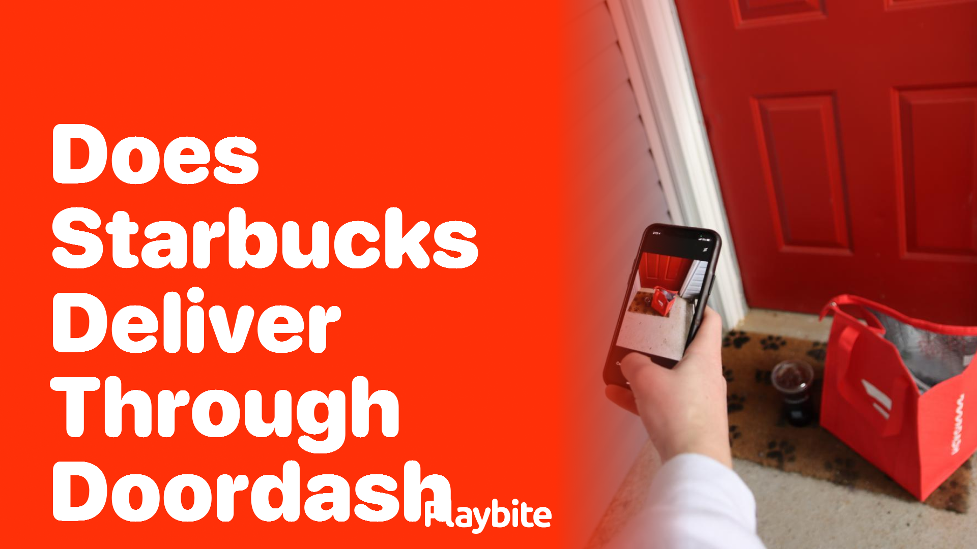 Does Starbucks Deliver Through DoorDash?