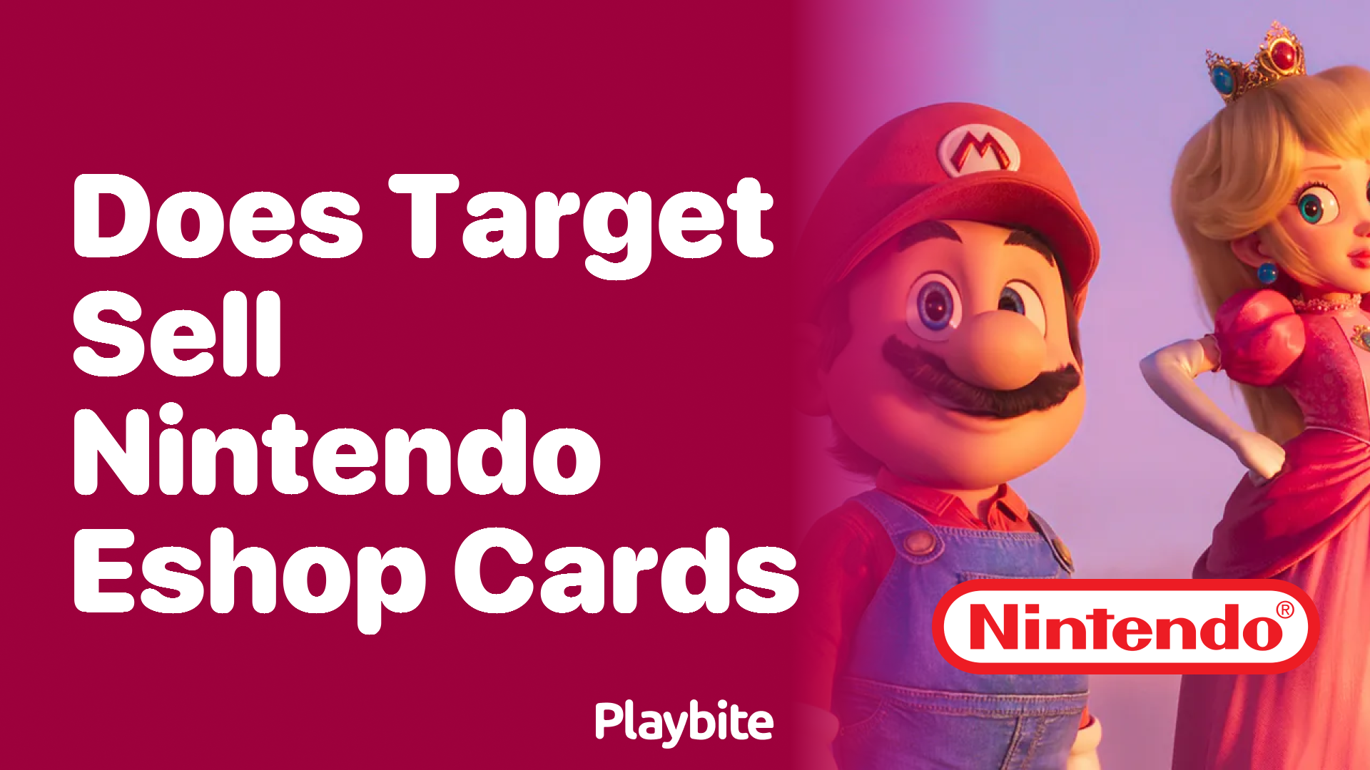 Does Target Sell Nintendo eShop Cards?