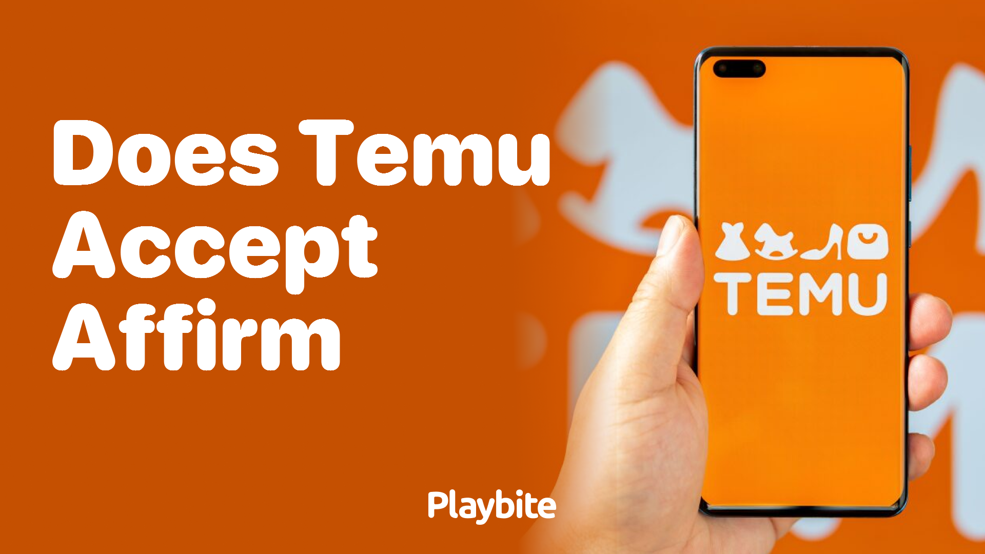 Does Temu Accept Affirm for Payment?