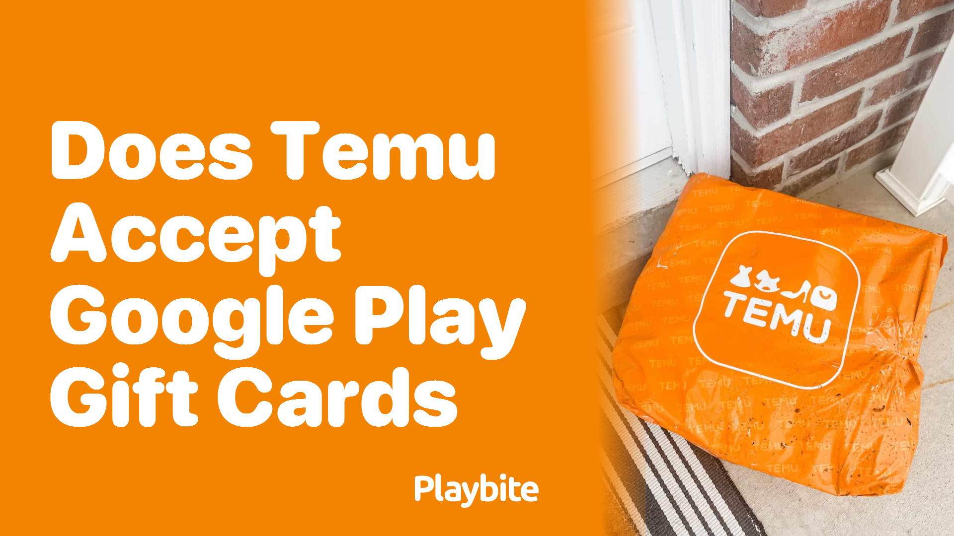 Does Temu Accept Google Play Gift Cards?