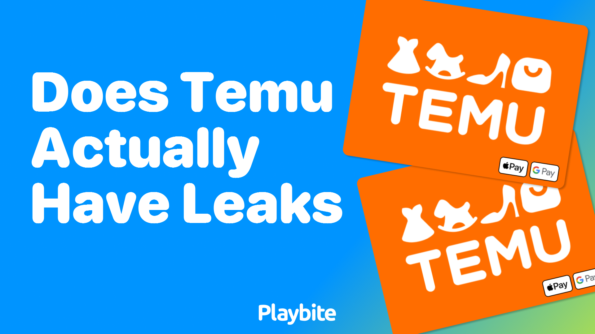 Does Temu Actually Have Leaks?