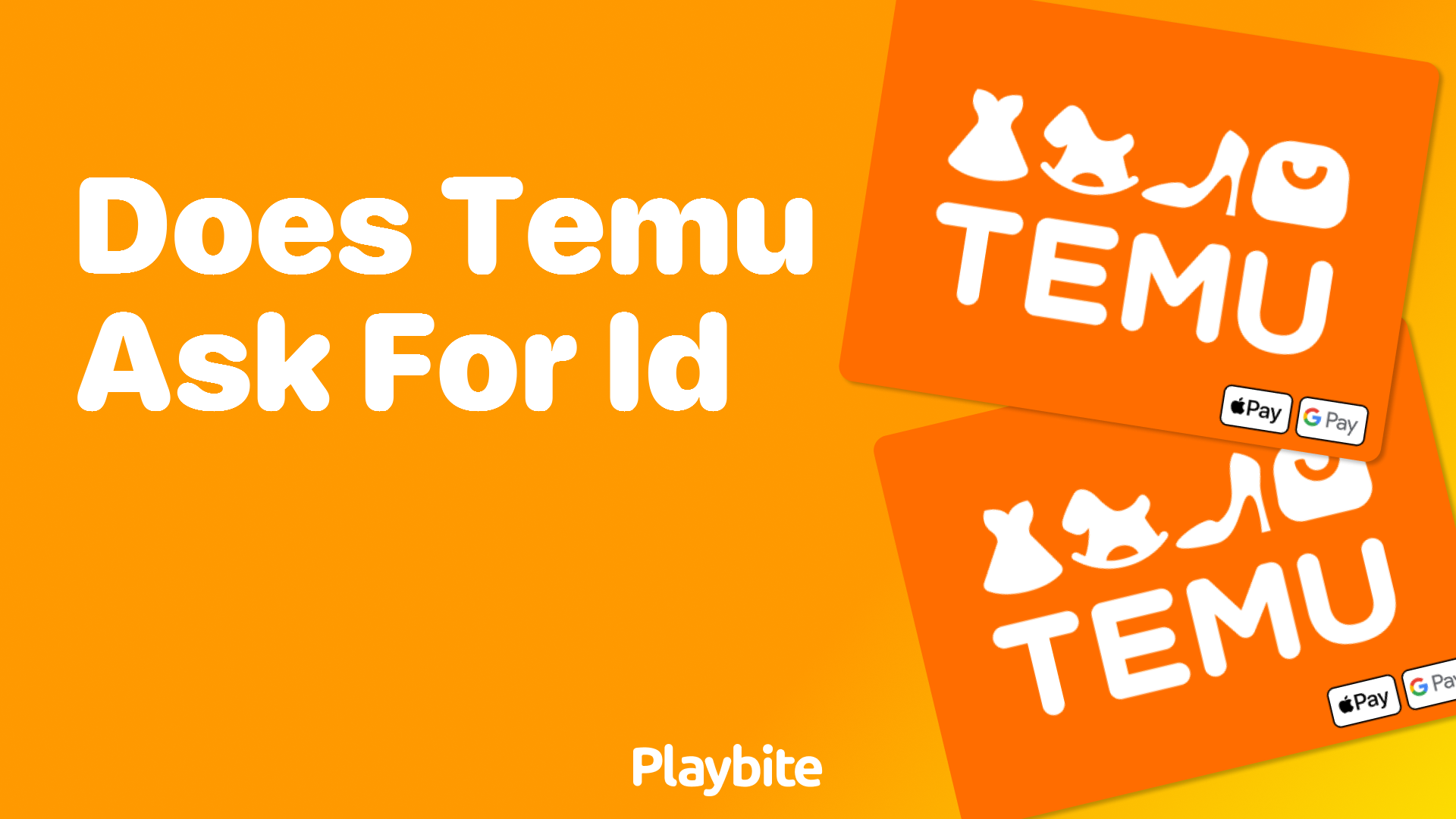 Does Temu Ask for ID?