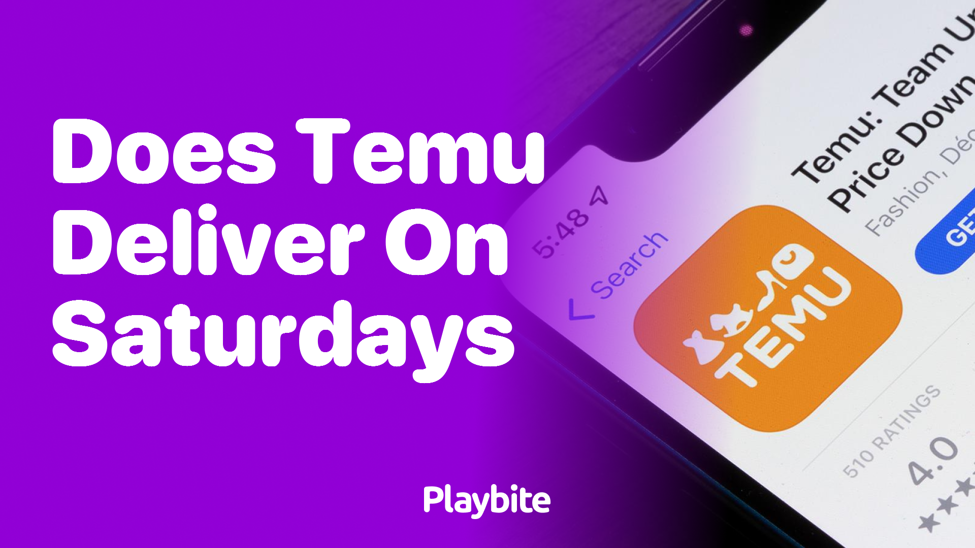 Does Temu Deliver on Saturdays?