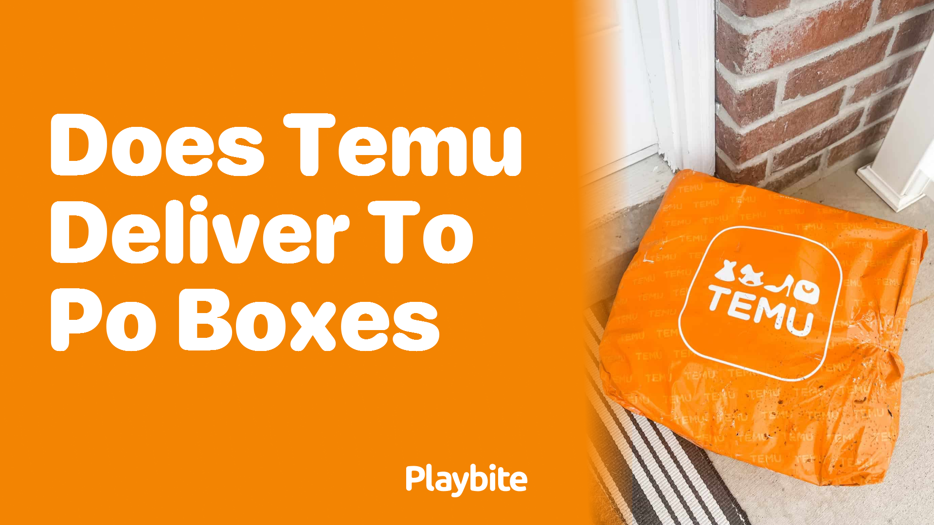 Does Temu Deliver to PO Boxes? Find Out Here! - Playbite