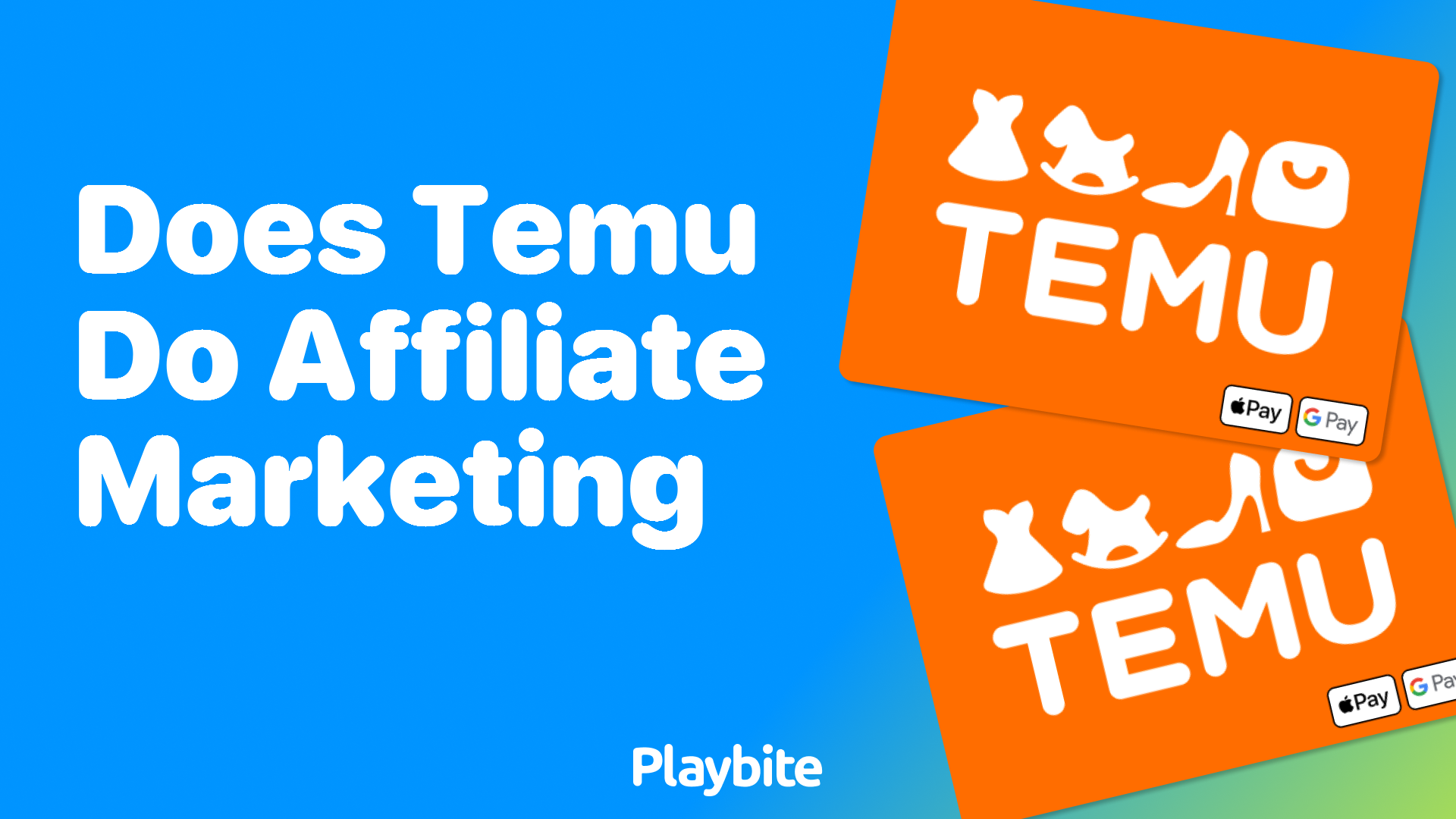 Does Temu engage in affiliate marketing?