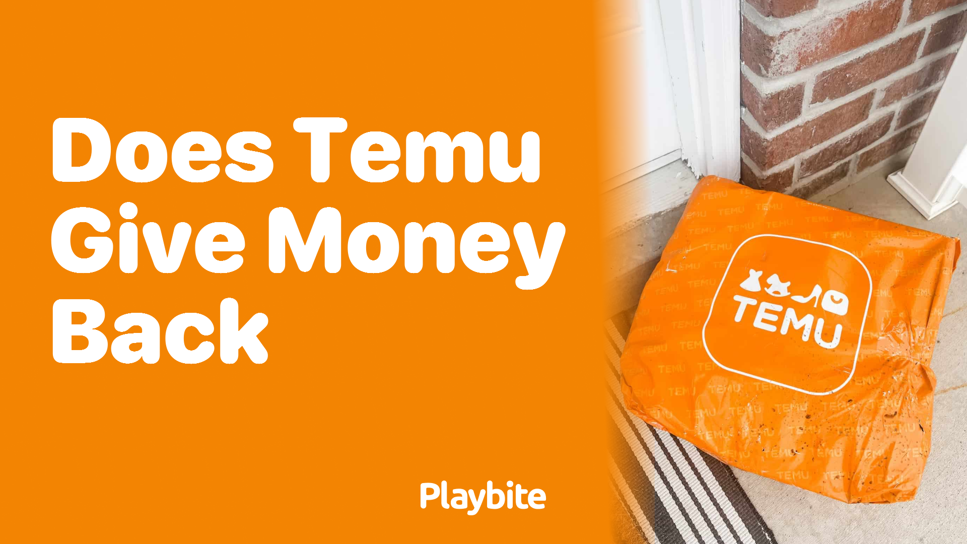 Does Temu give money back?