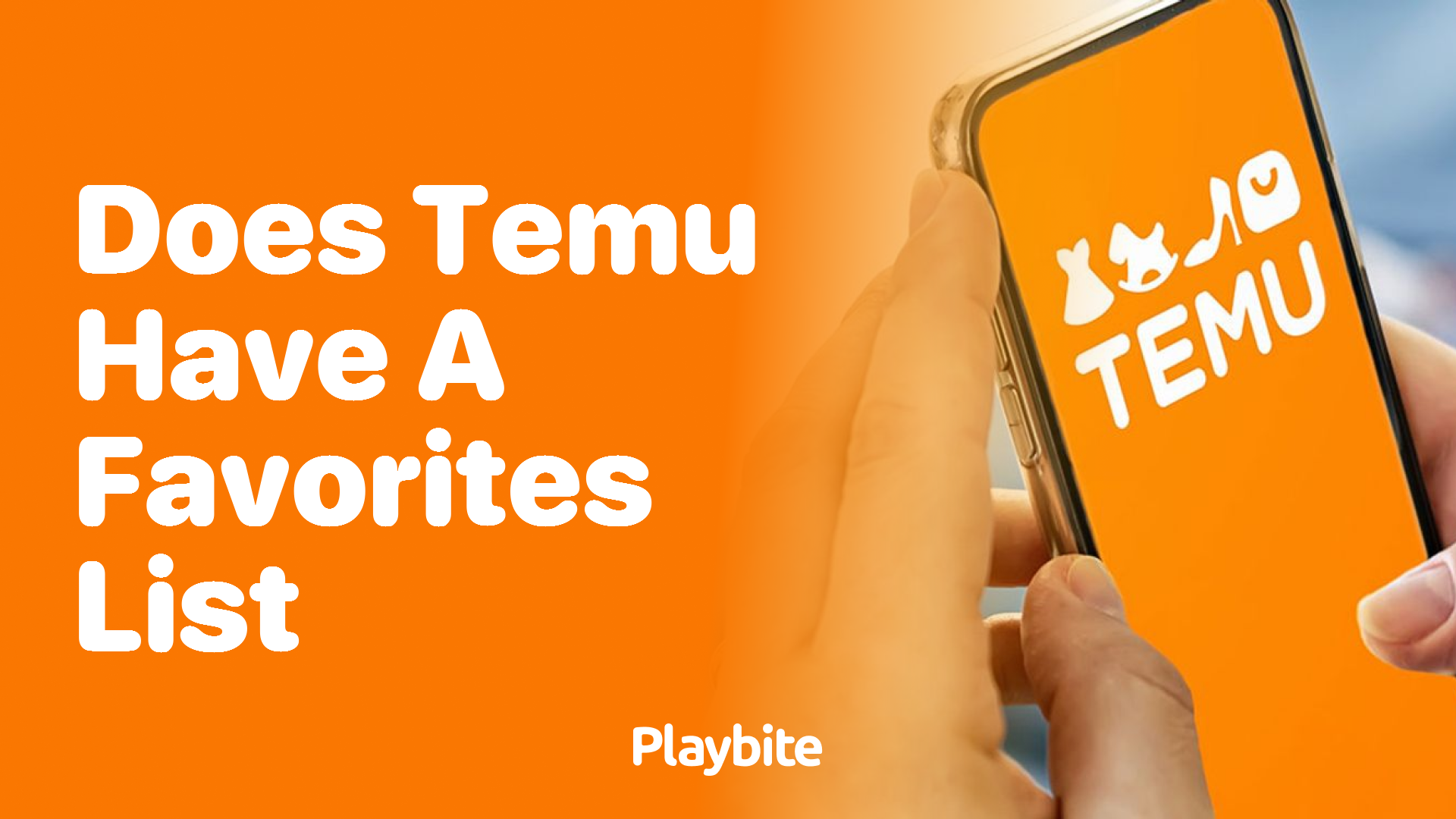 Does Temu Have a Favorites List Feature?