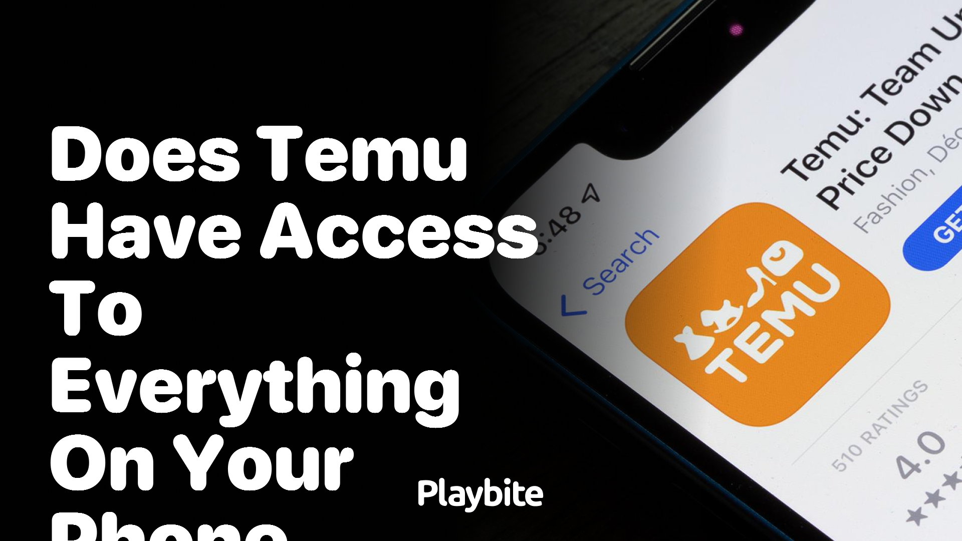 Does Temu Have Access to Everything on Your Phone?