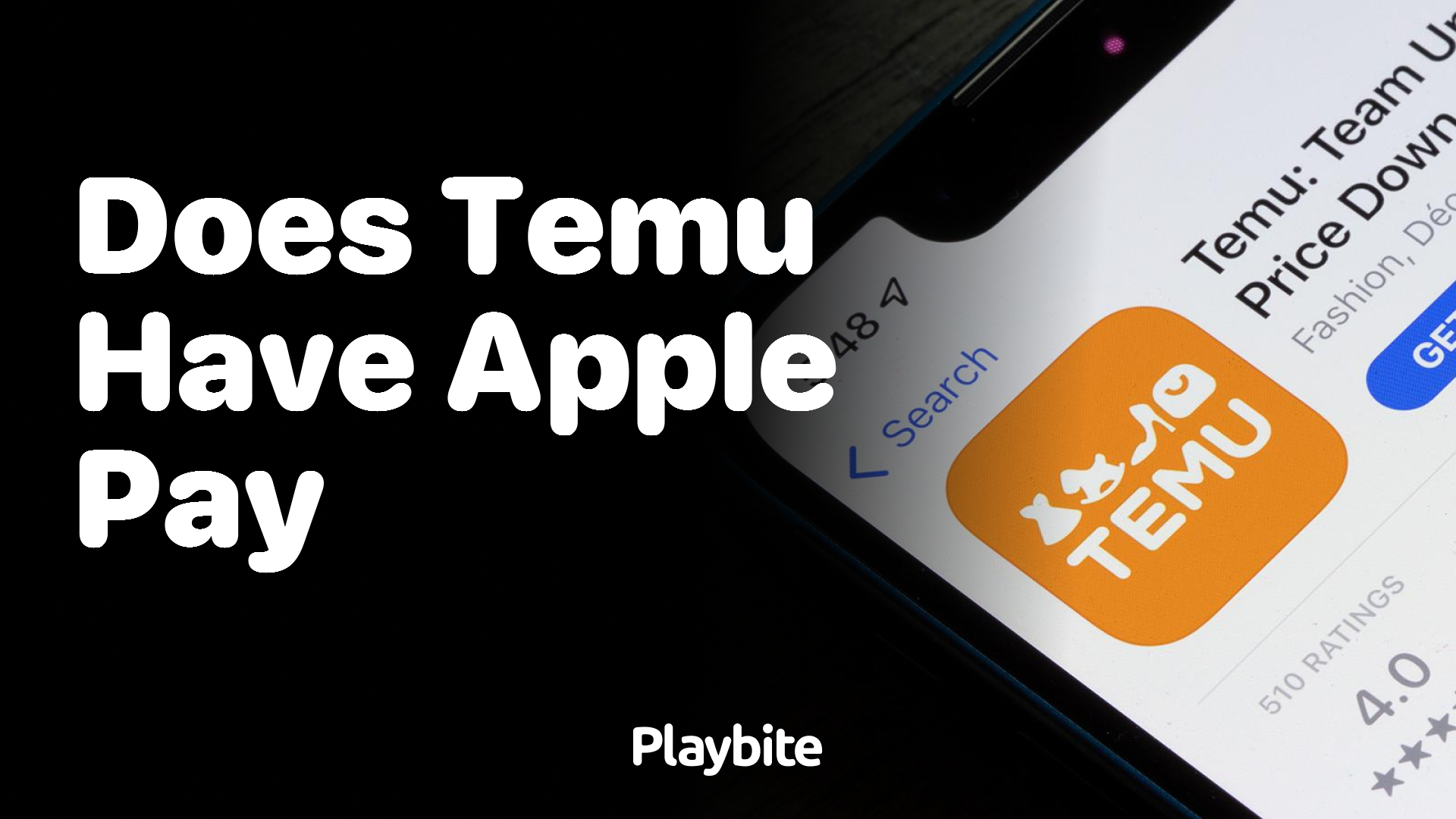 Does Temu Accept Apple Pay for Payments?