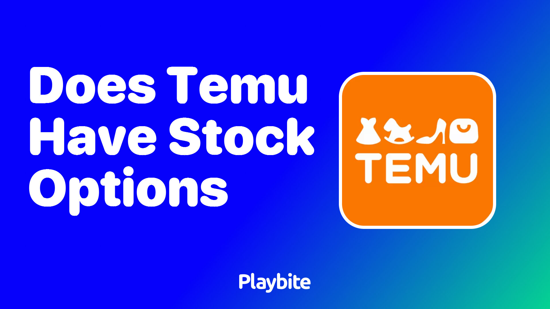 Does Temu Offer Stock Options? Uncovering the Facts