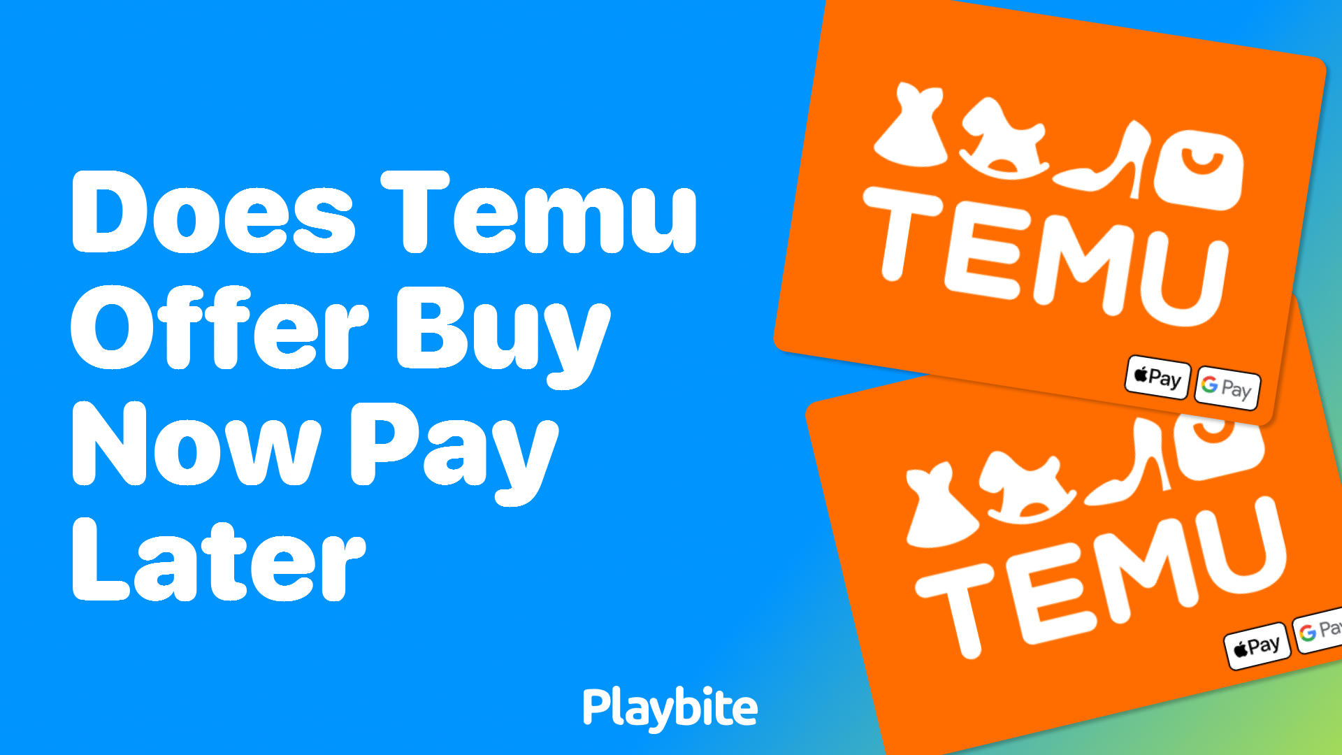 Does Temu Offer Buy Now, Pay Later Options?