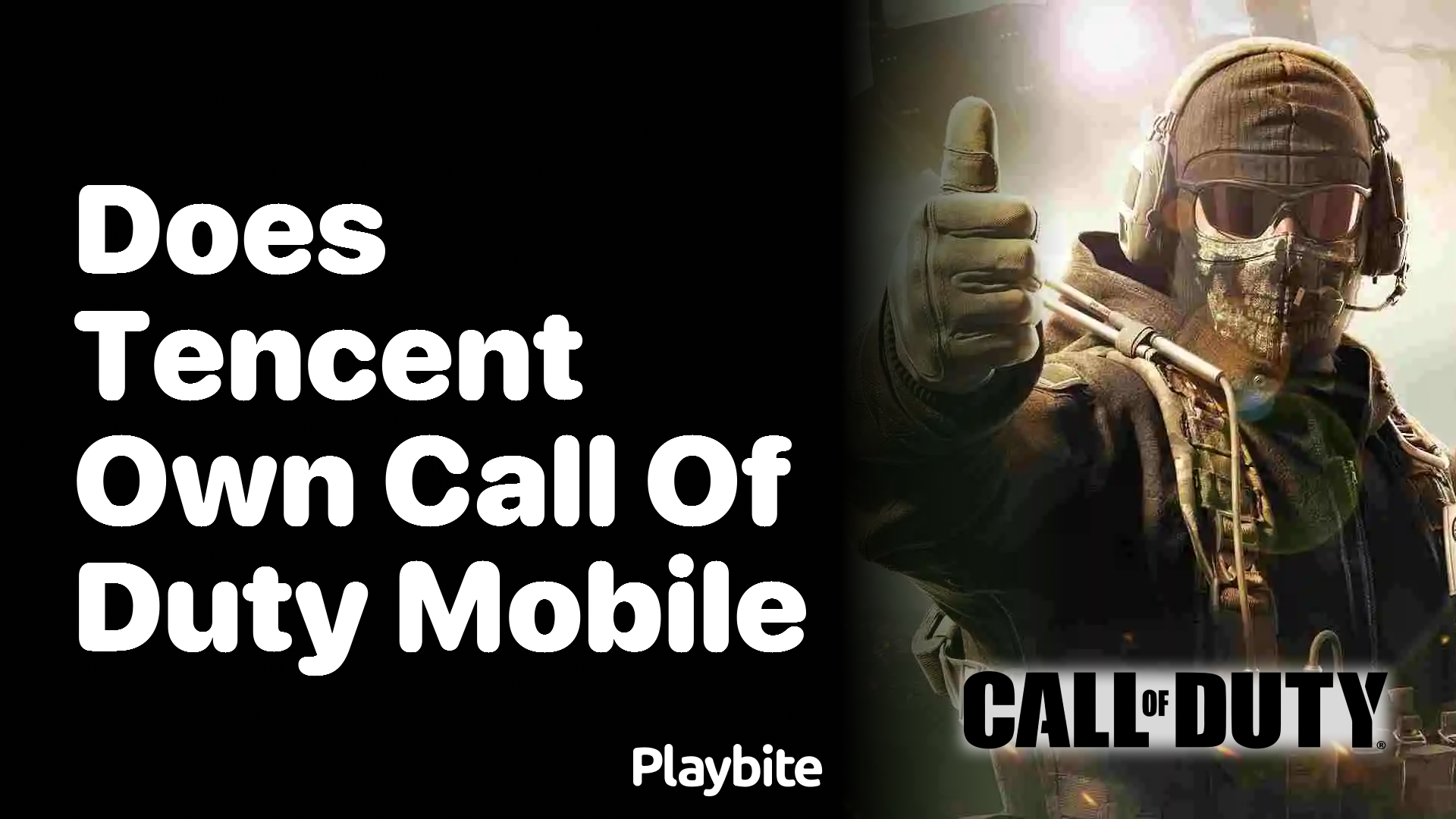 Does Tencent Own Call of Duty Mobile?