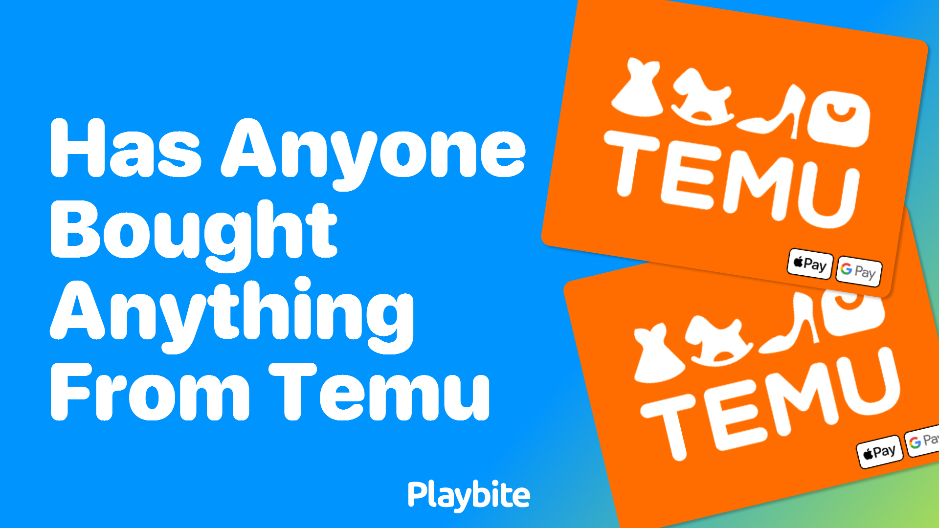 Has Anyone Bought Anything From Temu?