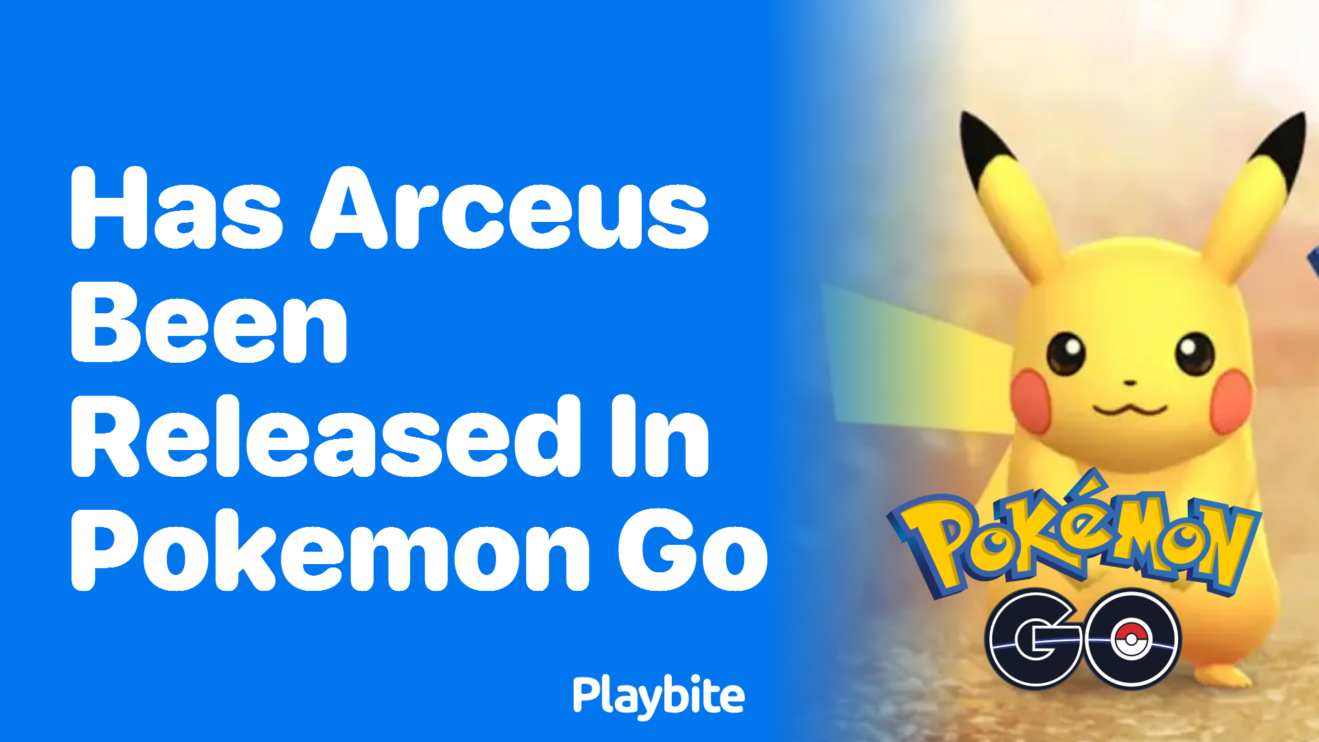 Has Arceus Been Released in Pokemon GO?