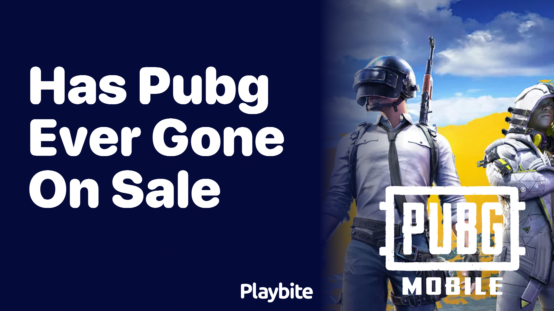 Has PUBG Mobile Ever Gone on Sale?