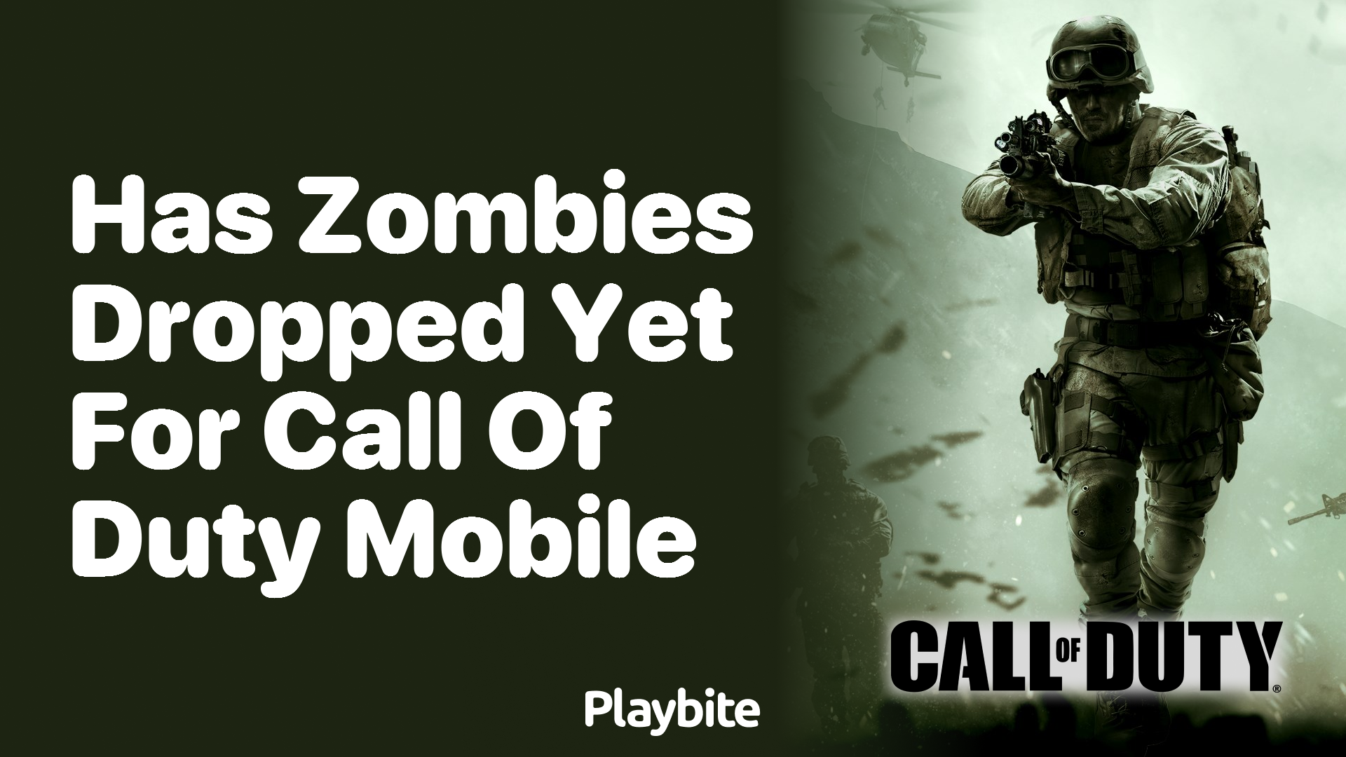 Has Zombies Dropped Yet for Call of Duty Mobile?