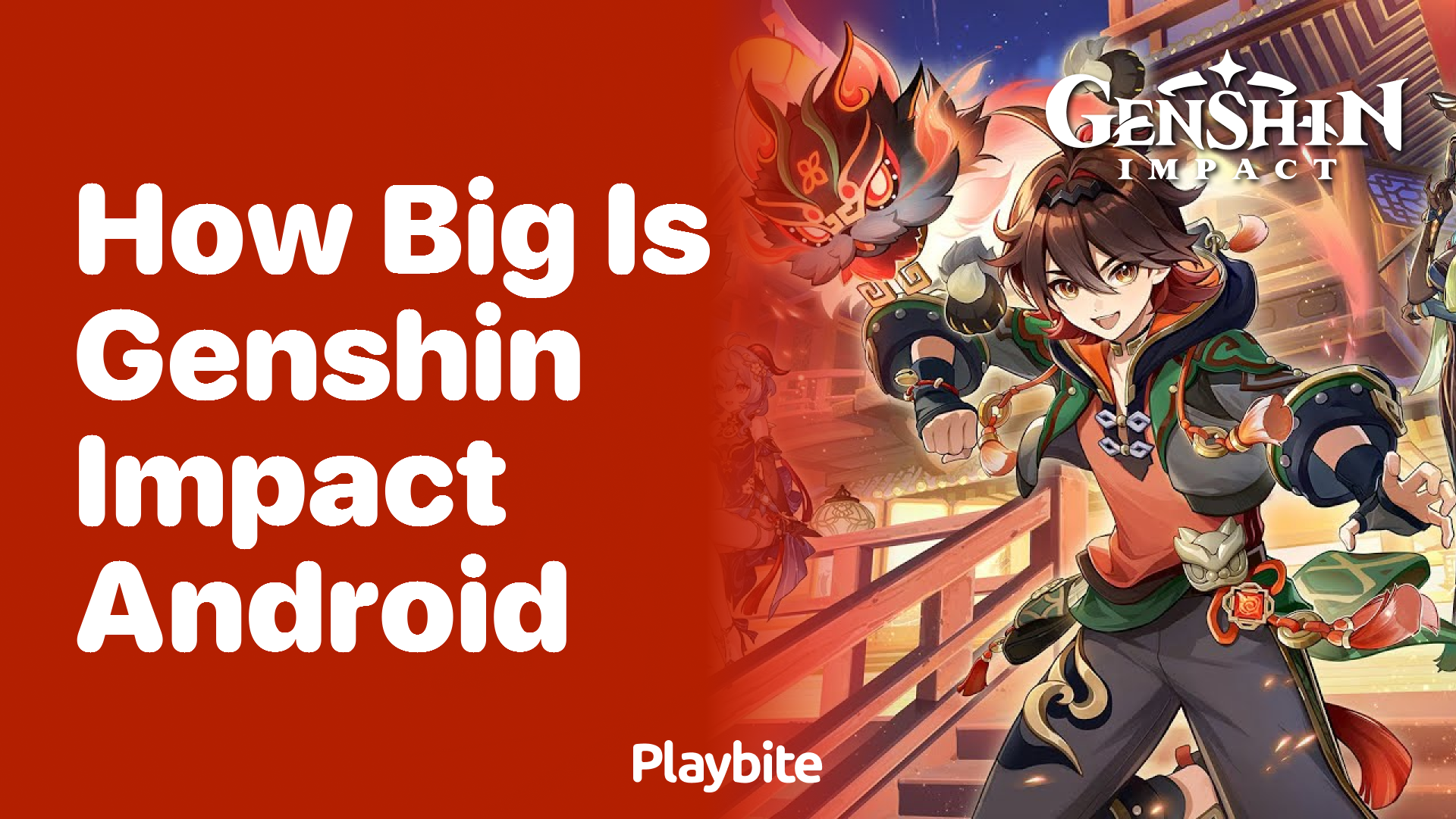 How Big is Genshin Impact for Android Users? - Playbite